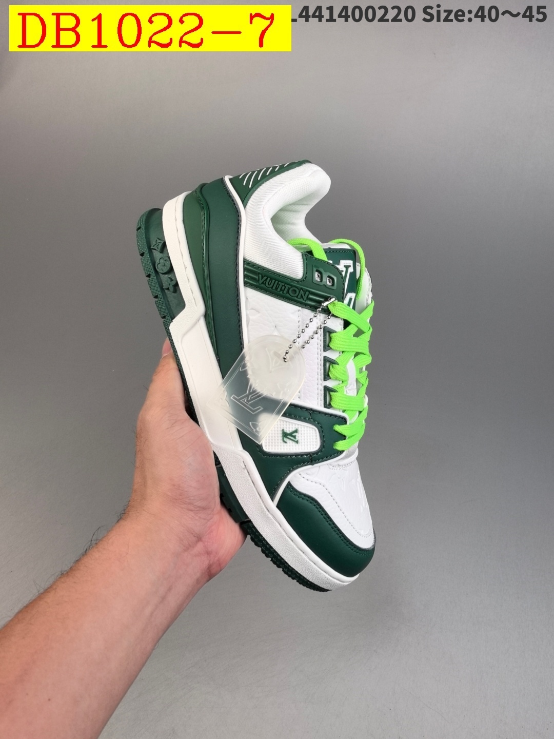 55$ dh Louis Vuitton Trainer Sneaker Low size 40-45 62385035853 DB1022 gallery