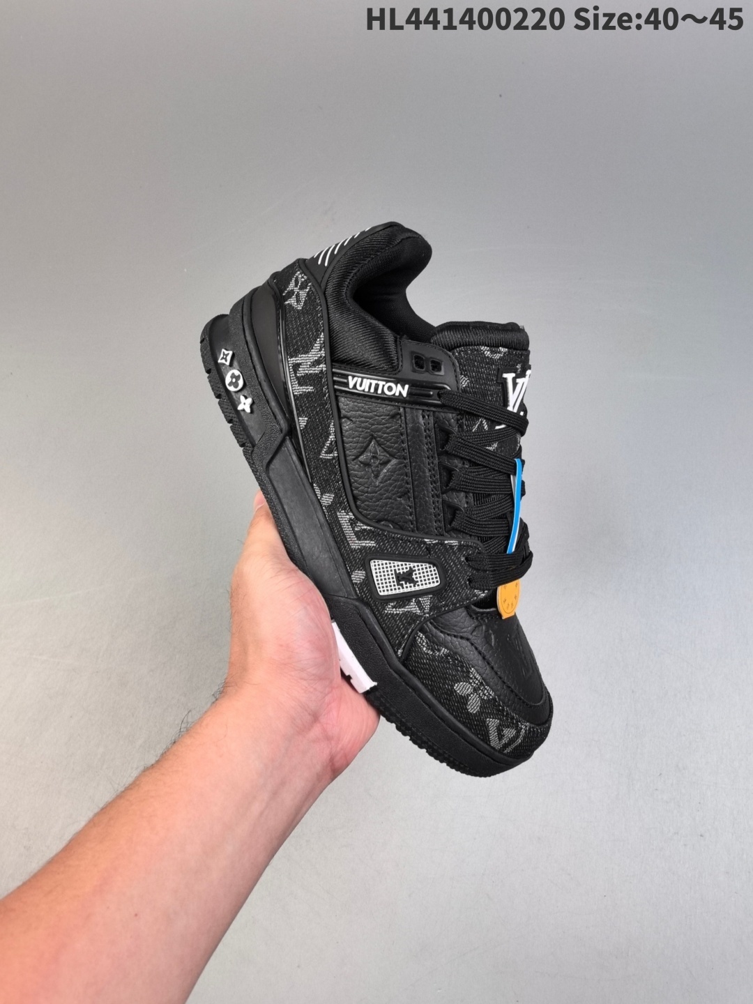 55$ dh Louis Vuitton Trainer Sneaker Low size 40-45 62385035853 DB1022 gallery