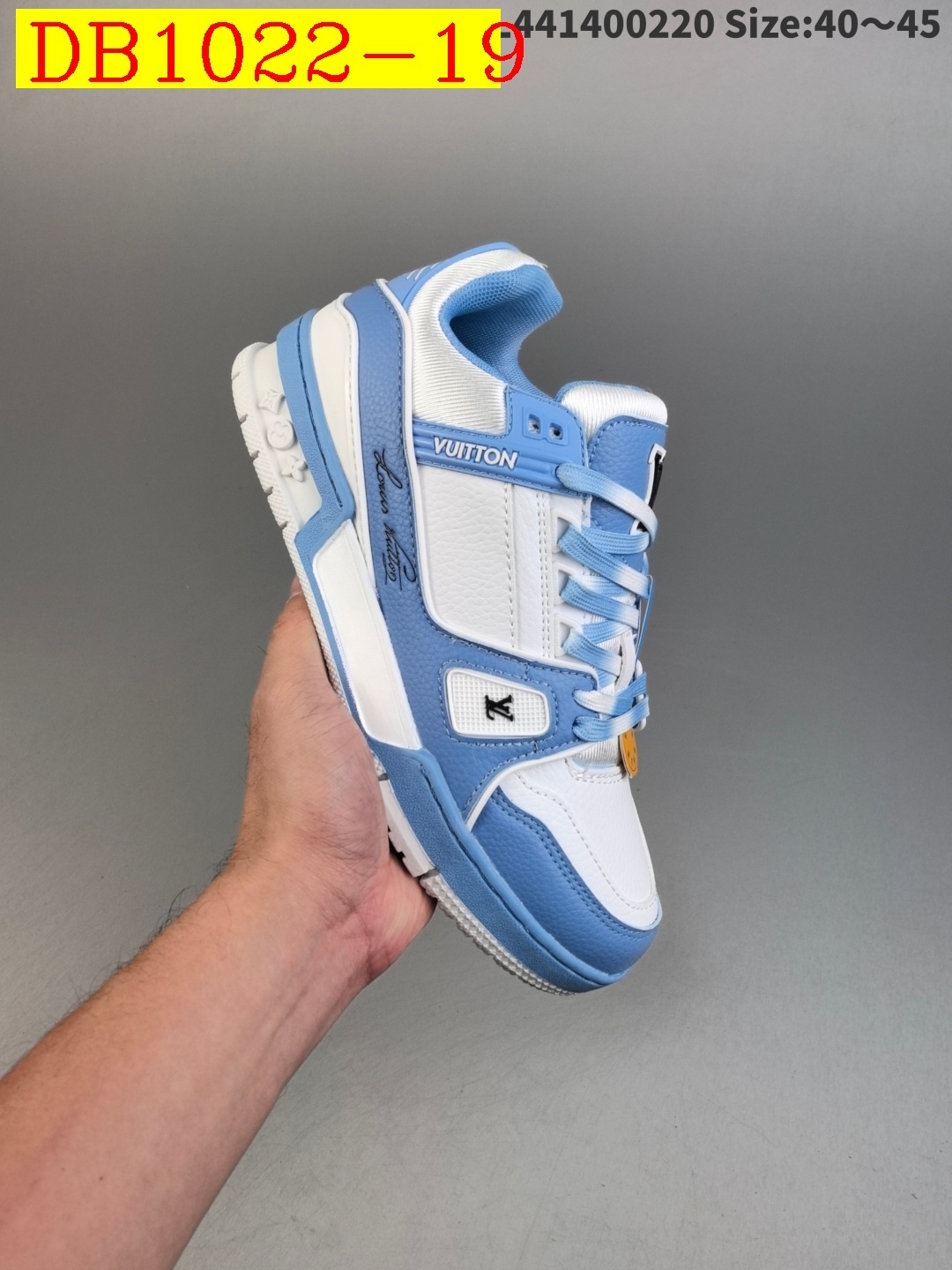 55$ dh Louis Vuitton Trainer Sneaker Low size 40-45 62385035853 DB1022 gallery