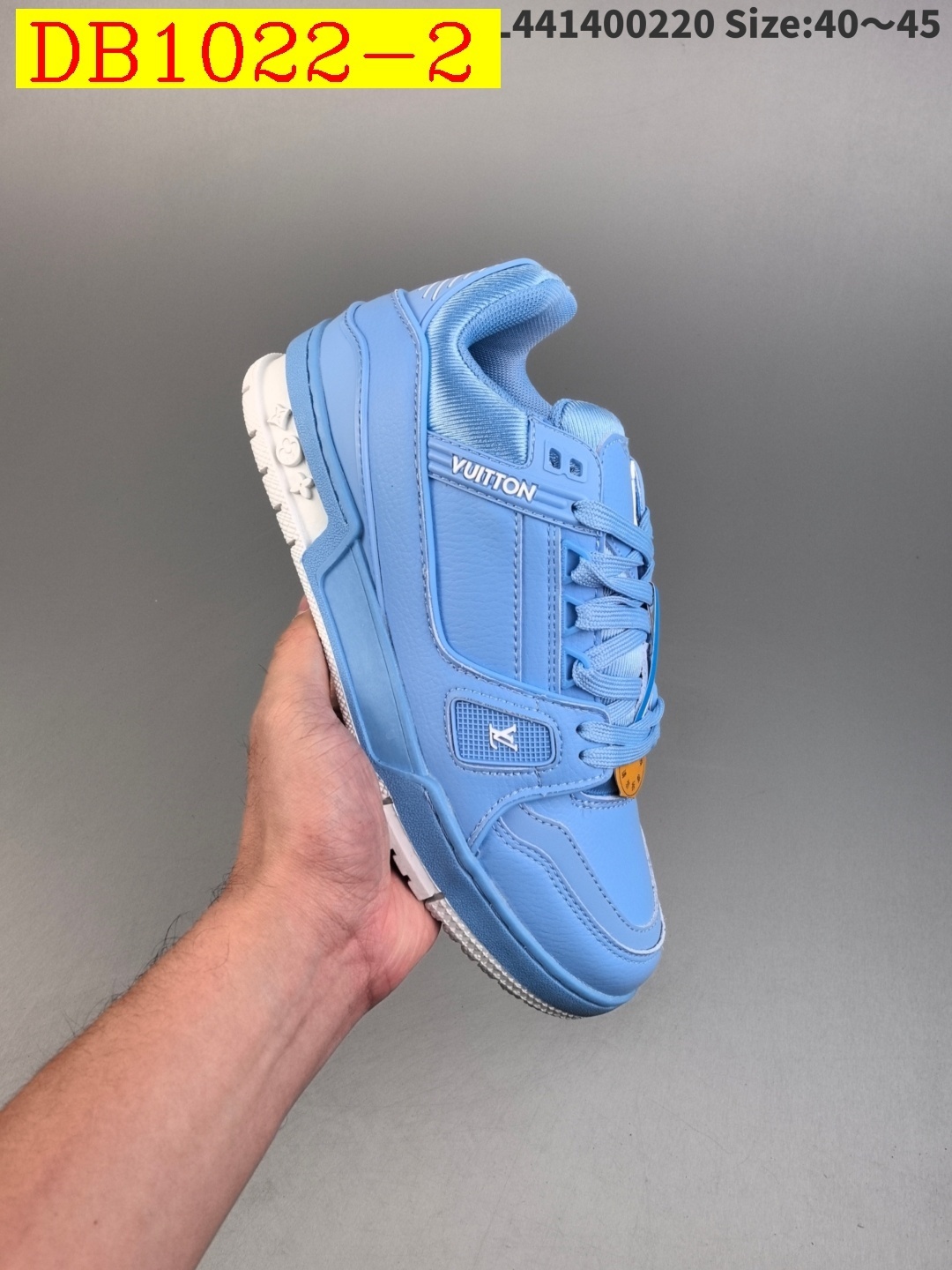 55$ dh Louis Vuitton Trainer Sneaker Low size 40-45 62385035853 DB1022 gallery