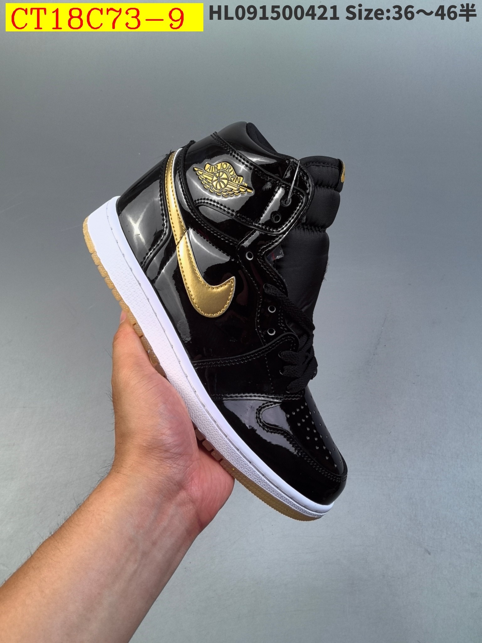 55$ new_dh Air Jordan 1 High OG True Blue SIZE 36-45 93807035622 CT18C73 gallery