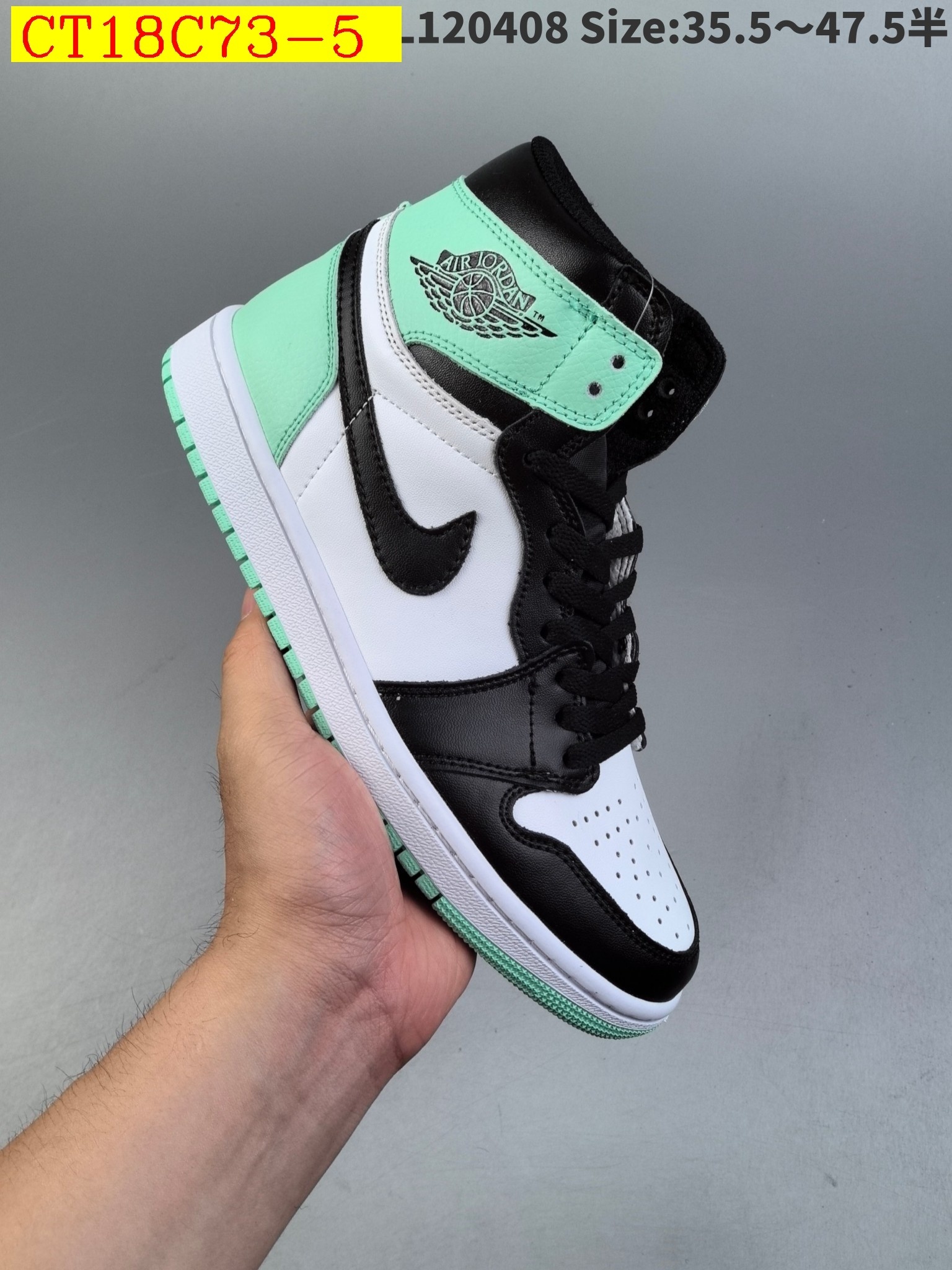 55$ new_dh Air Jordan 1 High OG True Blue SIZE 36-45 93807035622 CT18C73 gallery