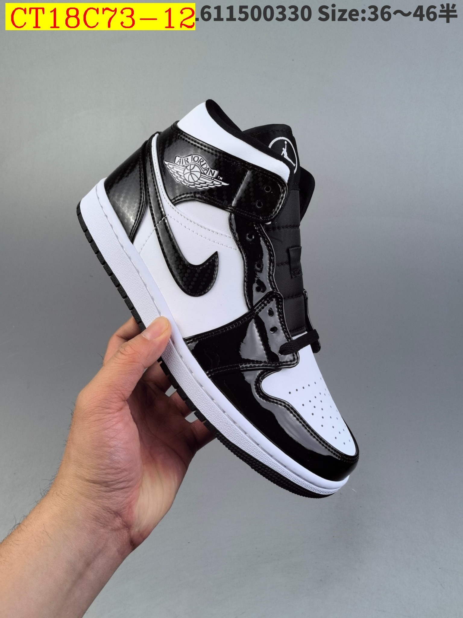 55$ new_dh Air Jordan 1 High OG True Blue SIZE 36-45 93807035622 CT18C73 gallery