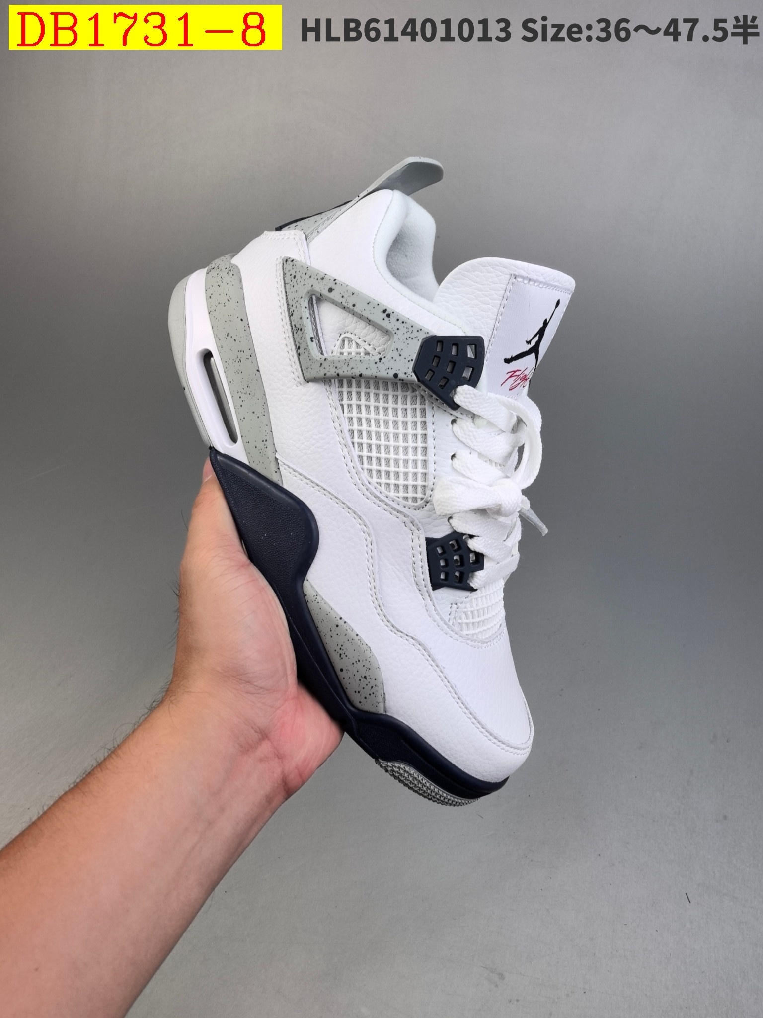 55$ new_dh Air Jordan 4 Retro Fire Red size 36-46 92685035621 DB1731 gallery