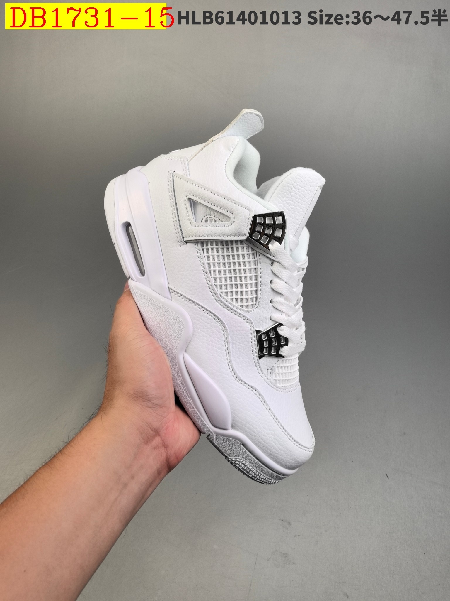 55$ new_dh Air Jordan 4 Retro Fire Red size 36-46 92685035621 DB1731 gallery