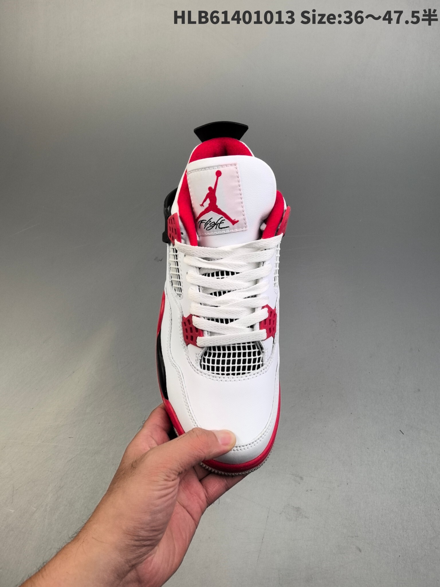 55$ new_dh Air Jordan 4 Retro Fire Red size 36-46 92685035621 DB1731 gallery