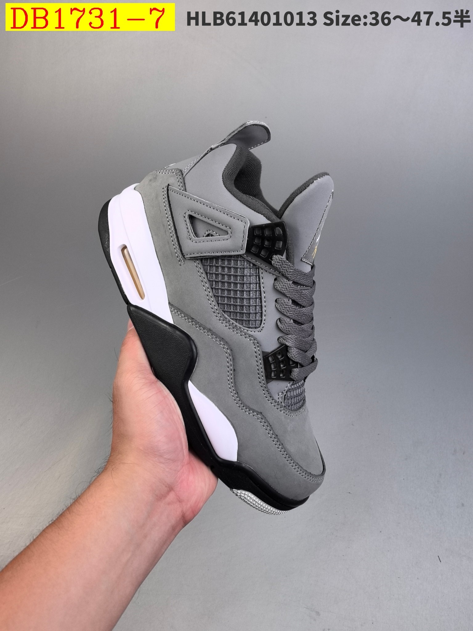 55$ new_dh Air Jordan 4 Retro Fire Red size 36-46 92685035621 DB1731 gallery