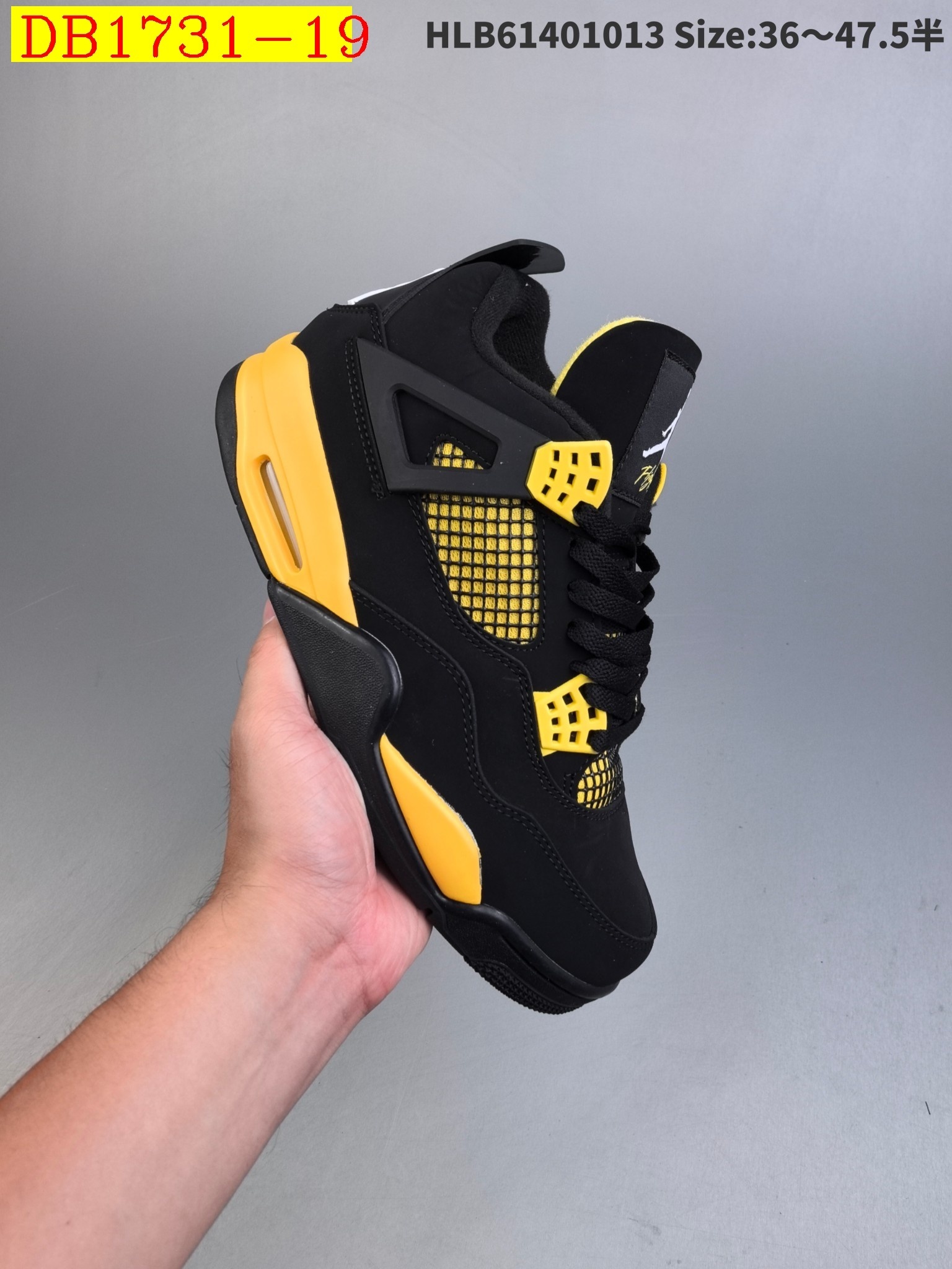 55$ new_dh Air Jordan 4 Retro Fire Red size 36-46 92685035621 DB1731 gallery