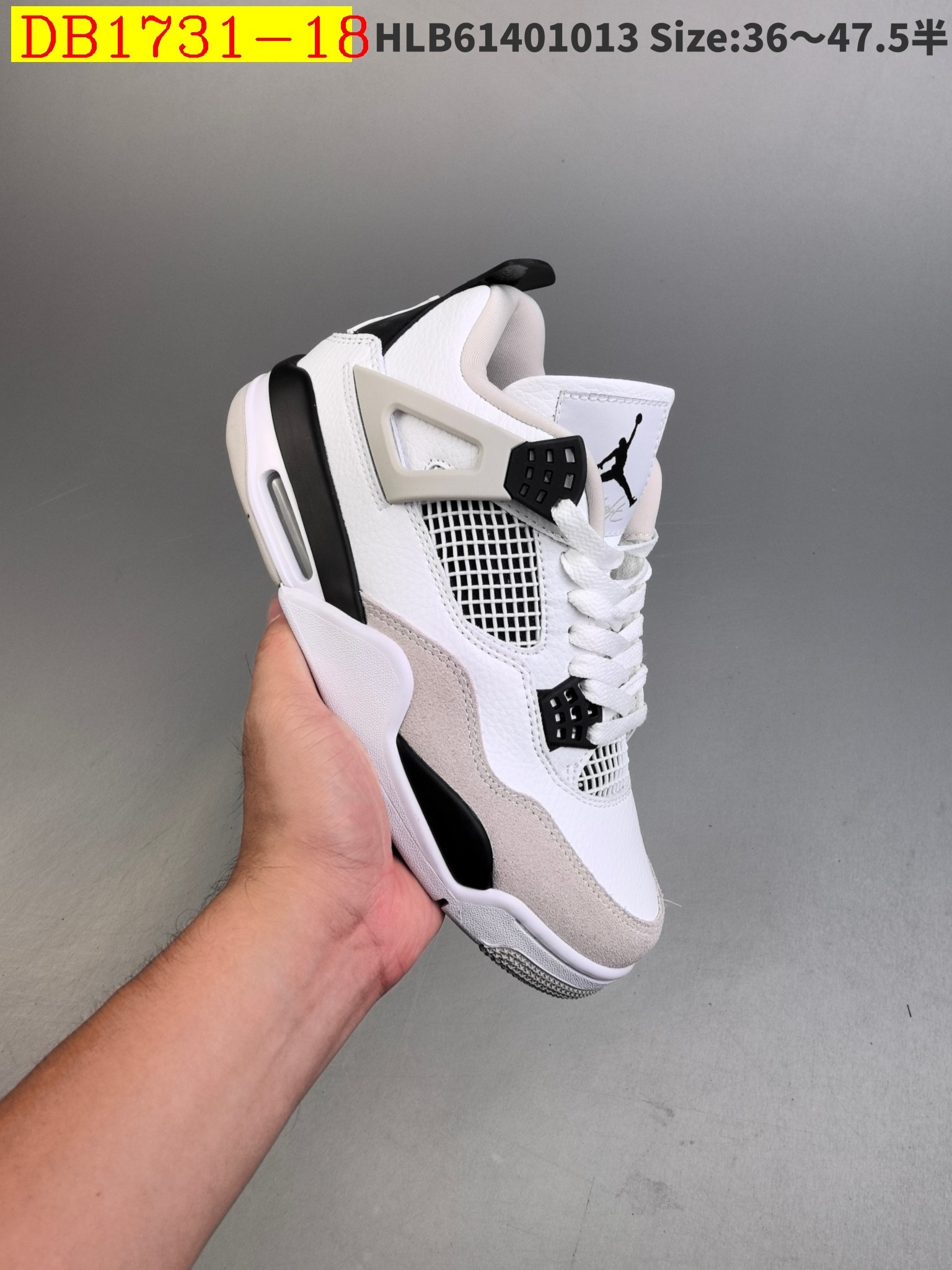 55$ new_dh Air Jordan 4 Retro Fire Red size 36-46 92685035621 DB1731 gallery