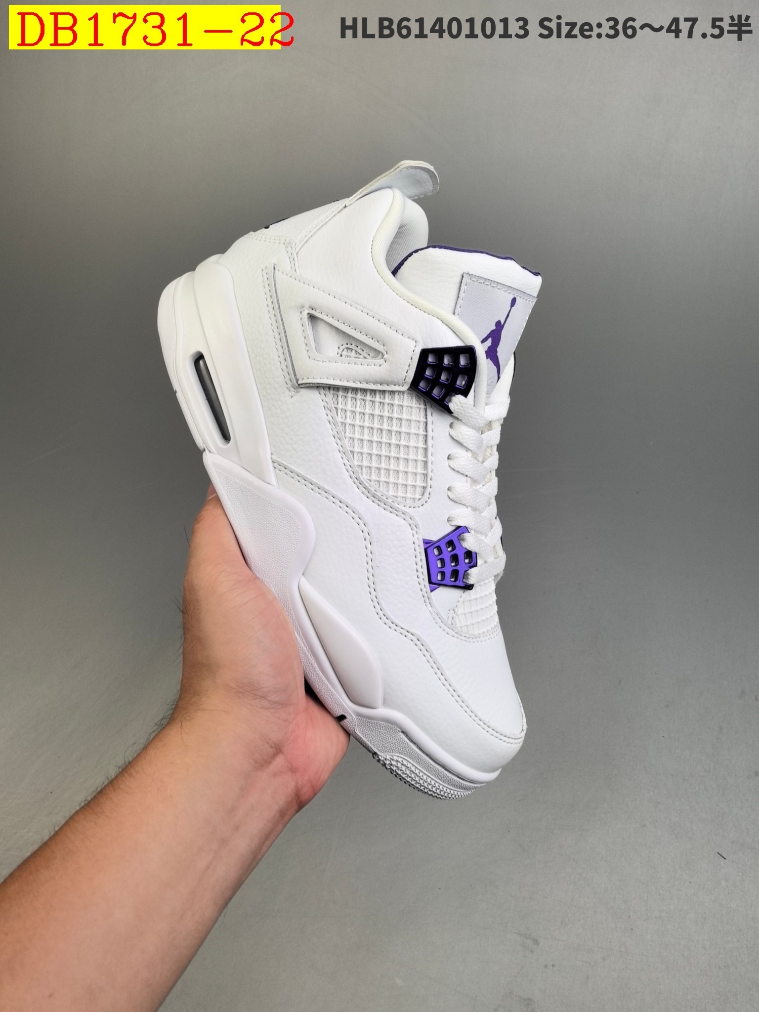 55$ new_dh Air Jordan 4 Retro Fire Red size 36-46 92685035621 DB1731 gallery