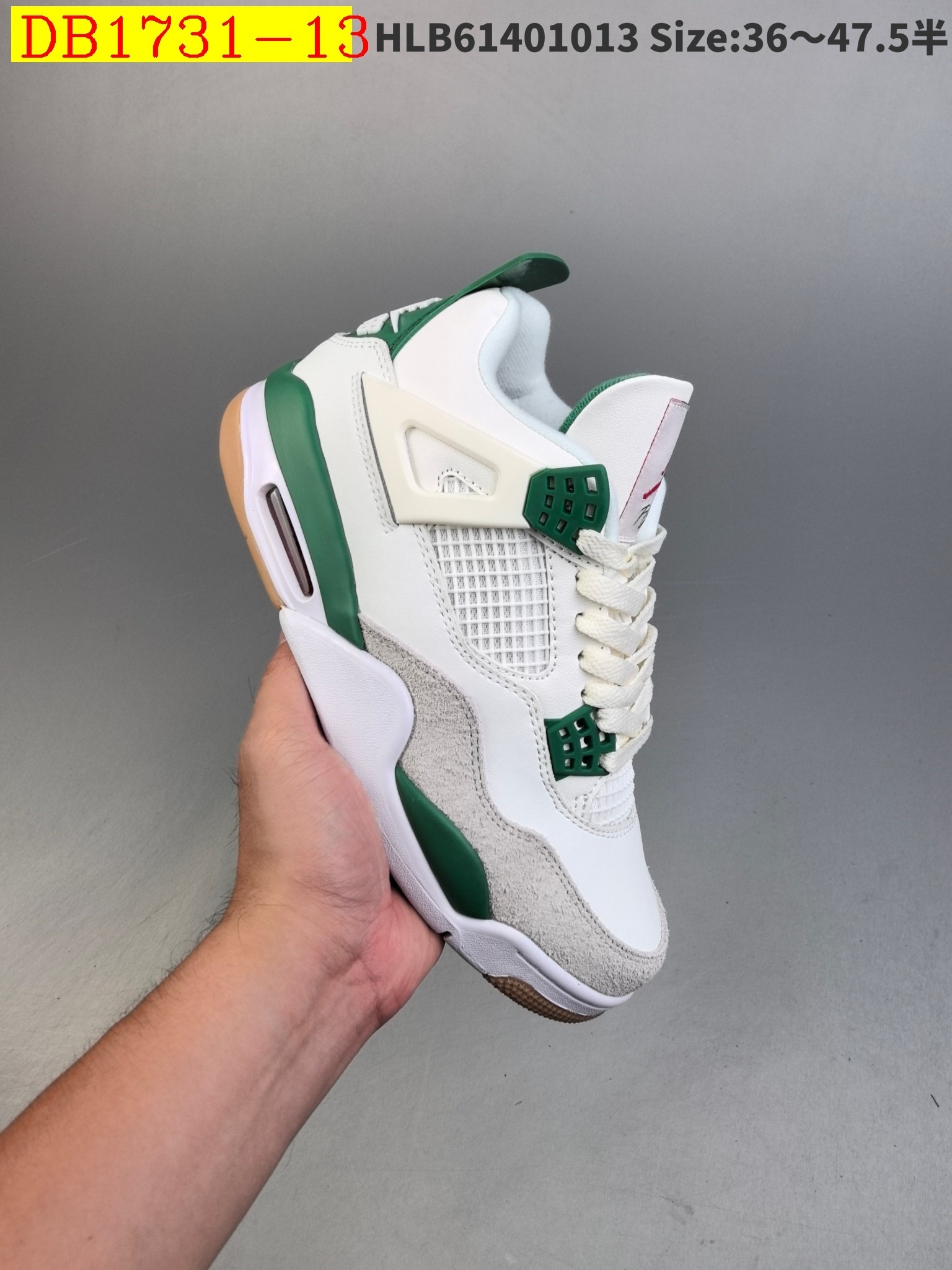 55$ new_dh Air Jordan 4 Retro Fire Red size 36-46 92685035621 DB1731 gallery