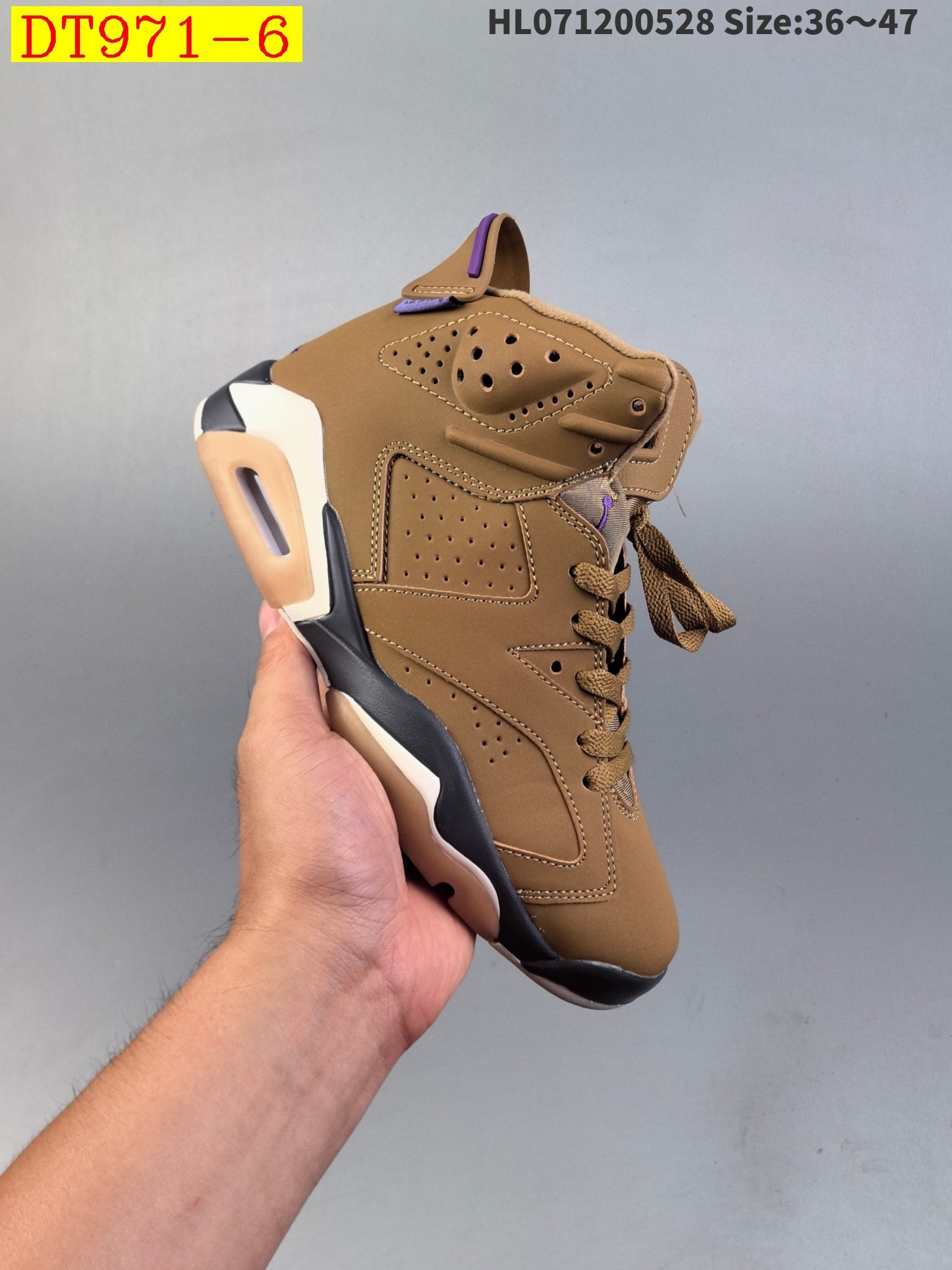 55$ new_dh Air Jordan 6 Aqua size 36-46 82547035525 DT971 gallery