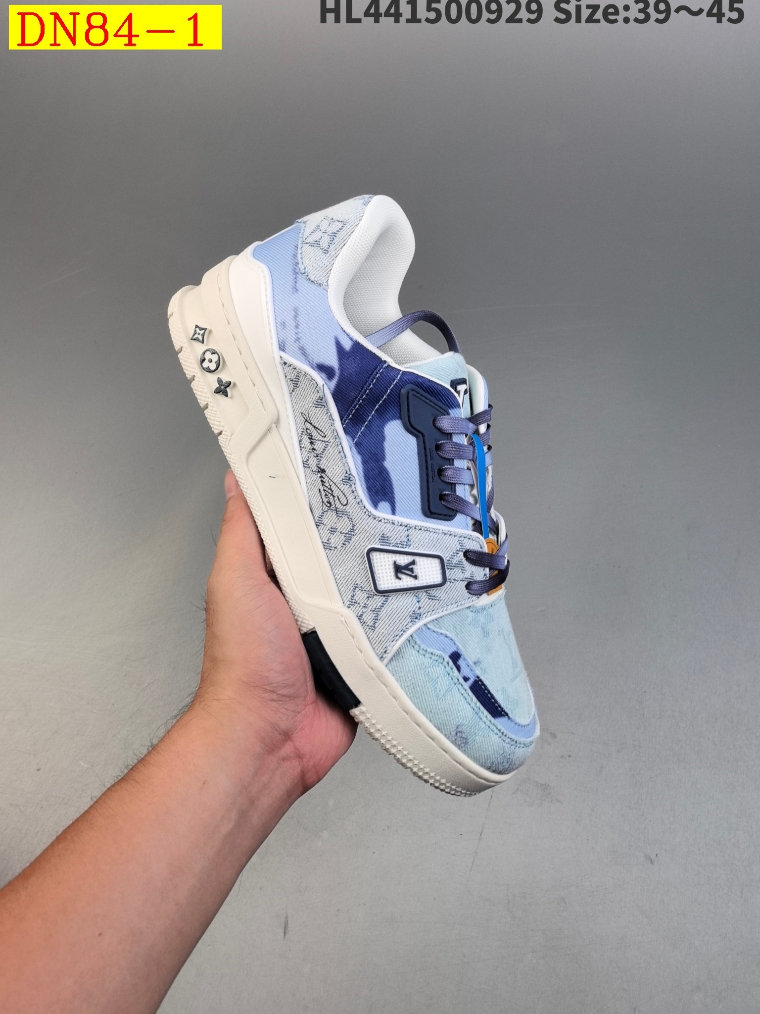 55$ new_dh Louis Vuitton Trainer Sneaker Low size 39-45 63201035620 DN84 gallery