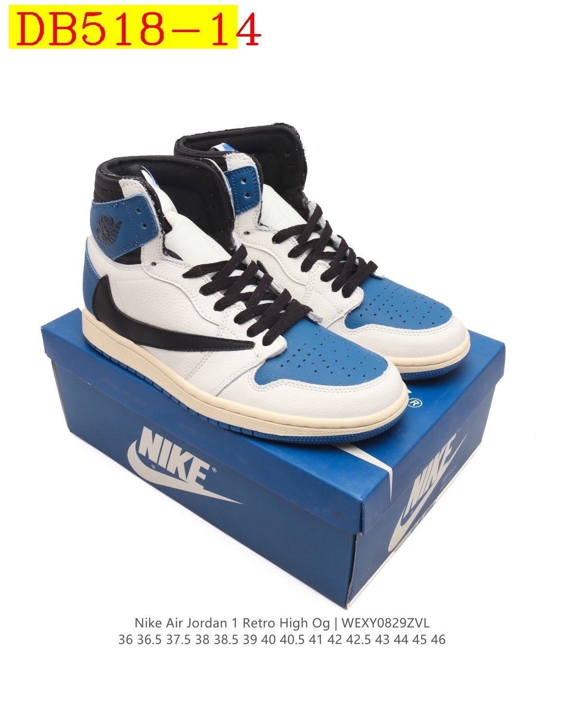 55$ new_dh Nike Air Jordan 1 Retro High OG size 36-46 62385035529 DB518 gallery