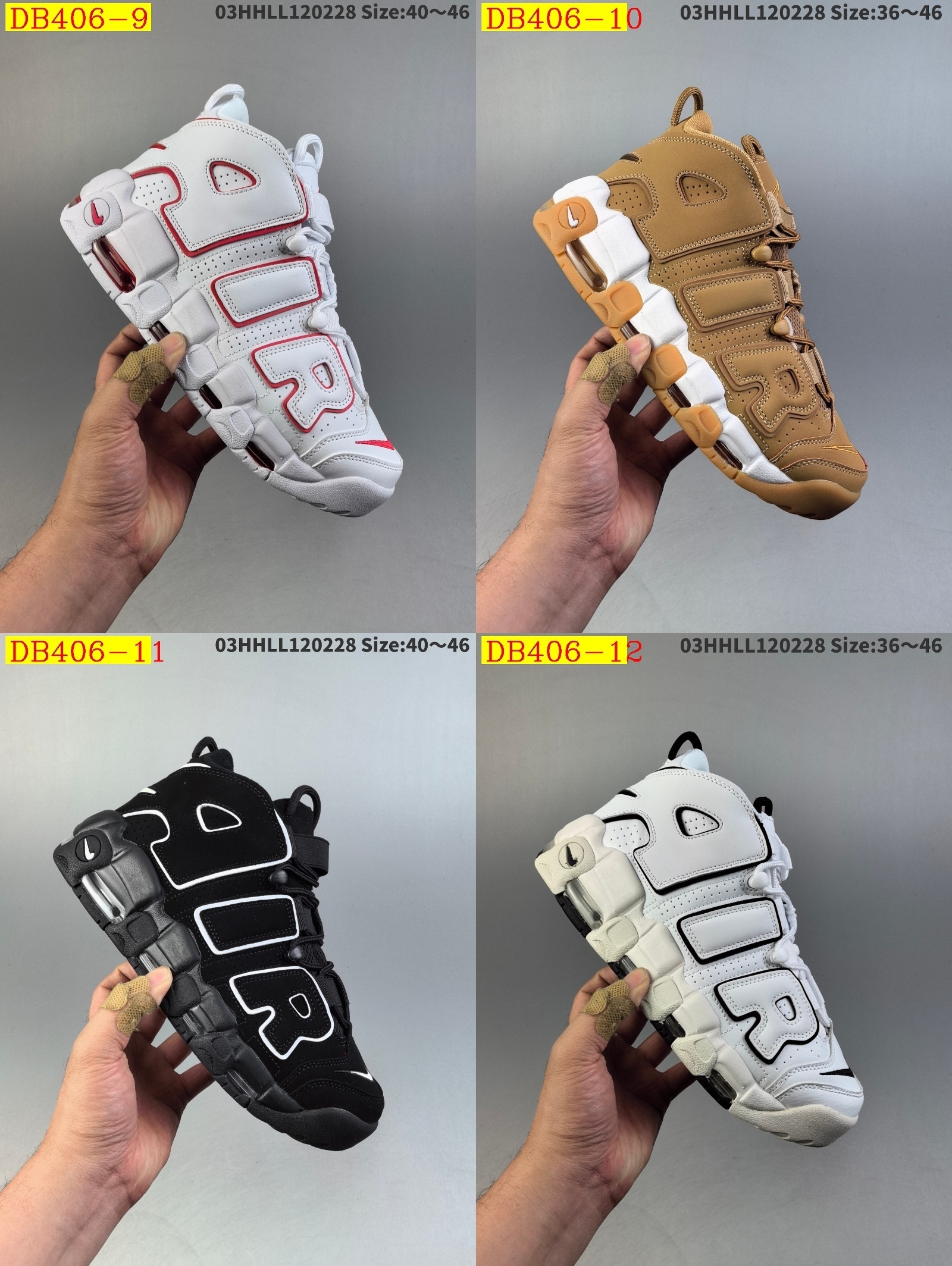 55$ new_dh Nike Air More Uptempo size 36-46 92865035528 DB406 gallery