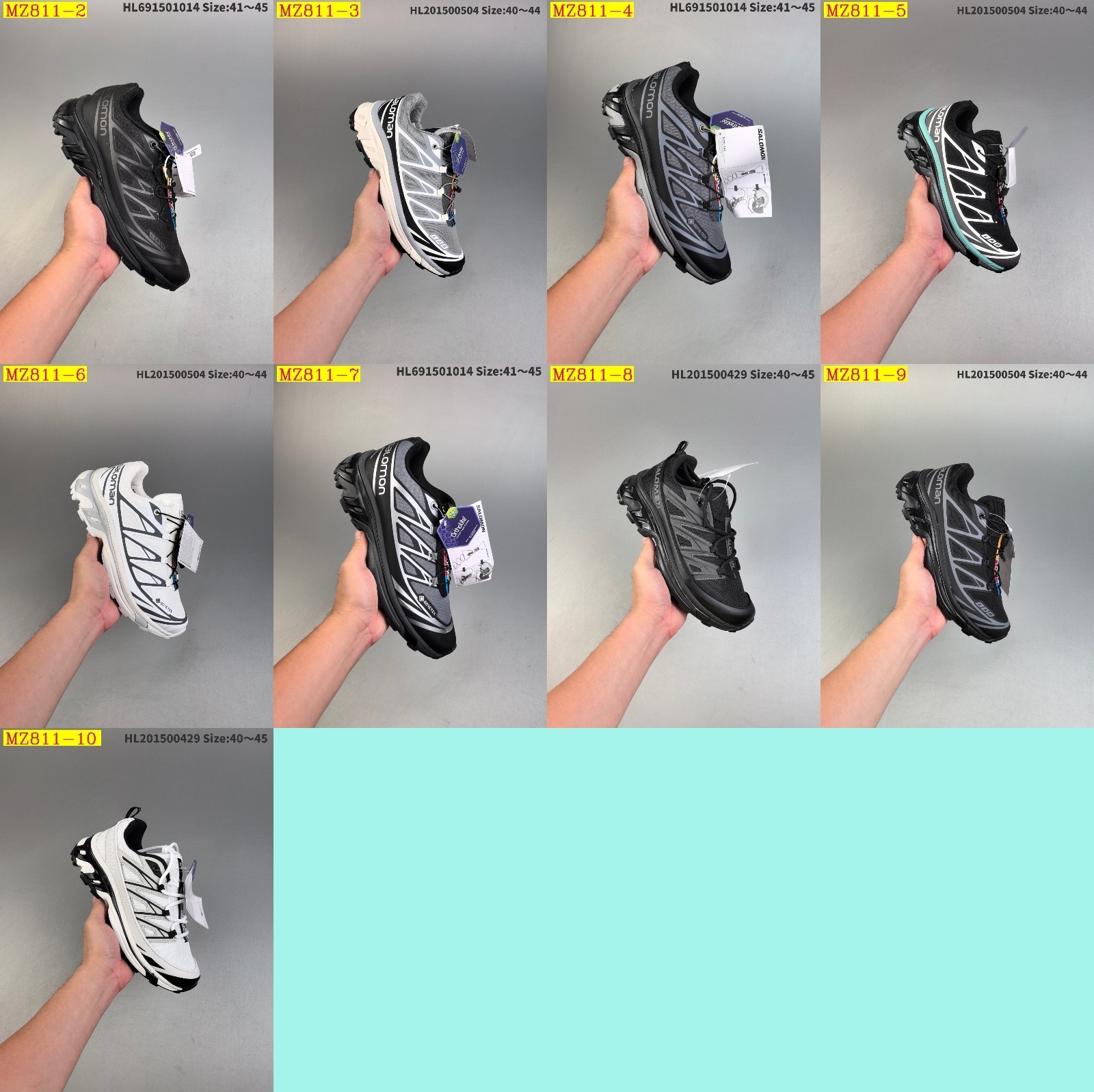 56$ 8KG Salomon XA PRO XT-6 EXPANSE txt size 40-45 631060 MZ811 gallery