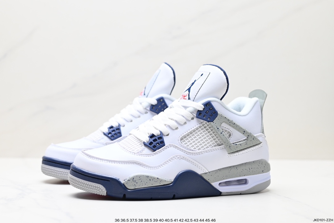56$ Air Jordan 4 size 36-46 All Colors 5 724810 ZH162 gallery