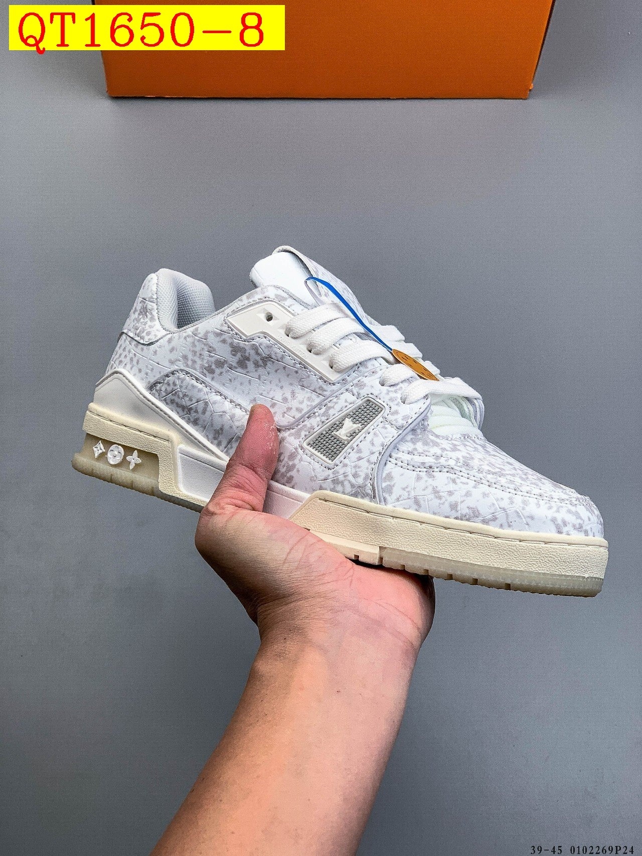 56$ Louis Vuitton LV Trainer Maxi Size 36-45 228420 QT1650 gallery