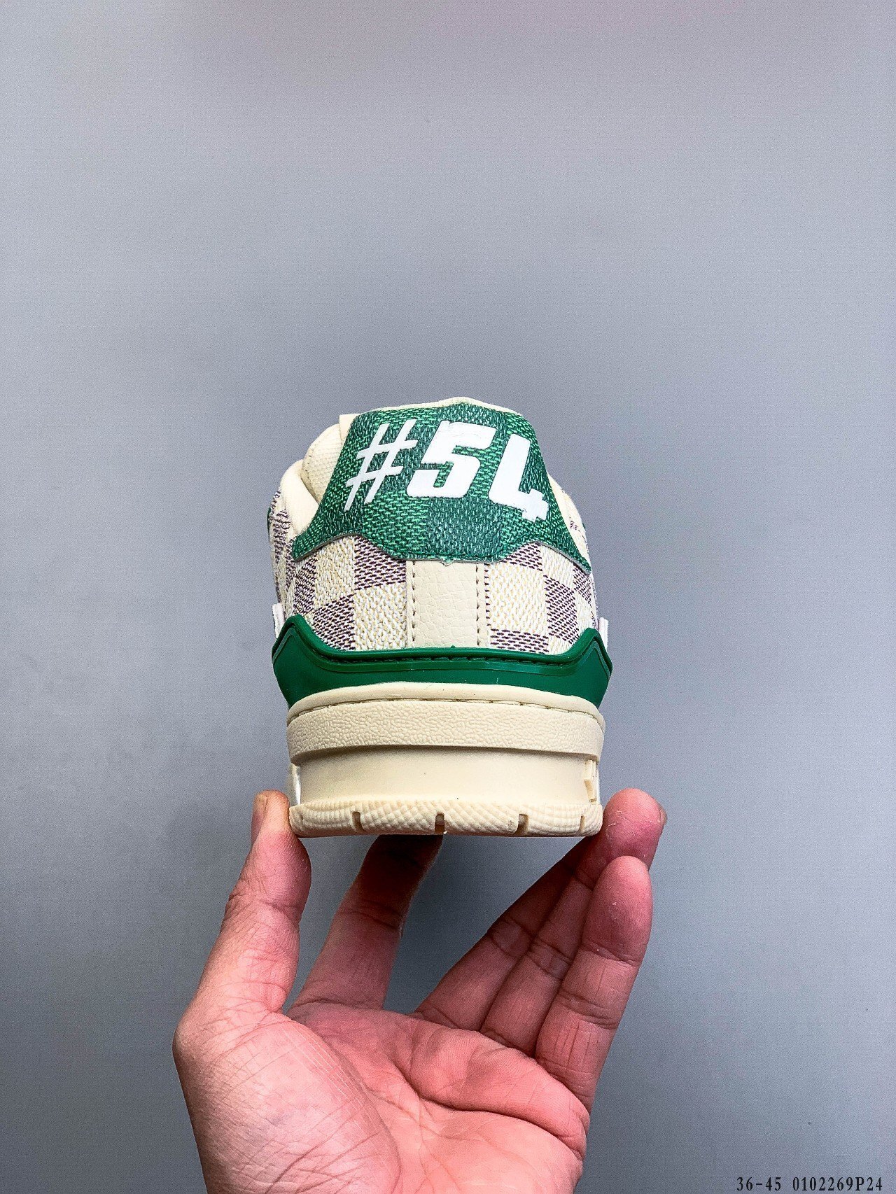 56$ Louis Vuitton LV Trainer Maxi Size 36-45 228420 QT1650 gallery