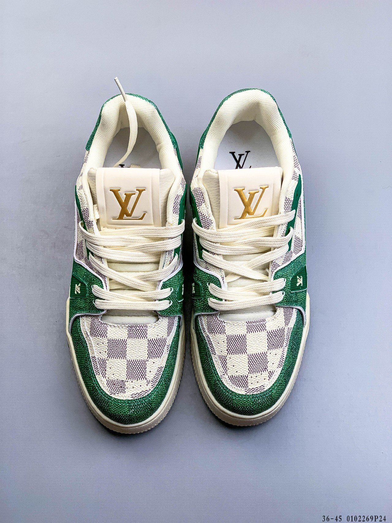 56$ Louis Vuitton LV Trainer Maxi Size 36-45 228420 QT1650 gallery