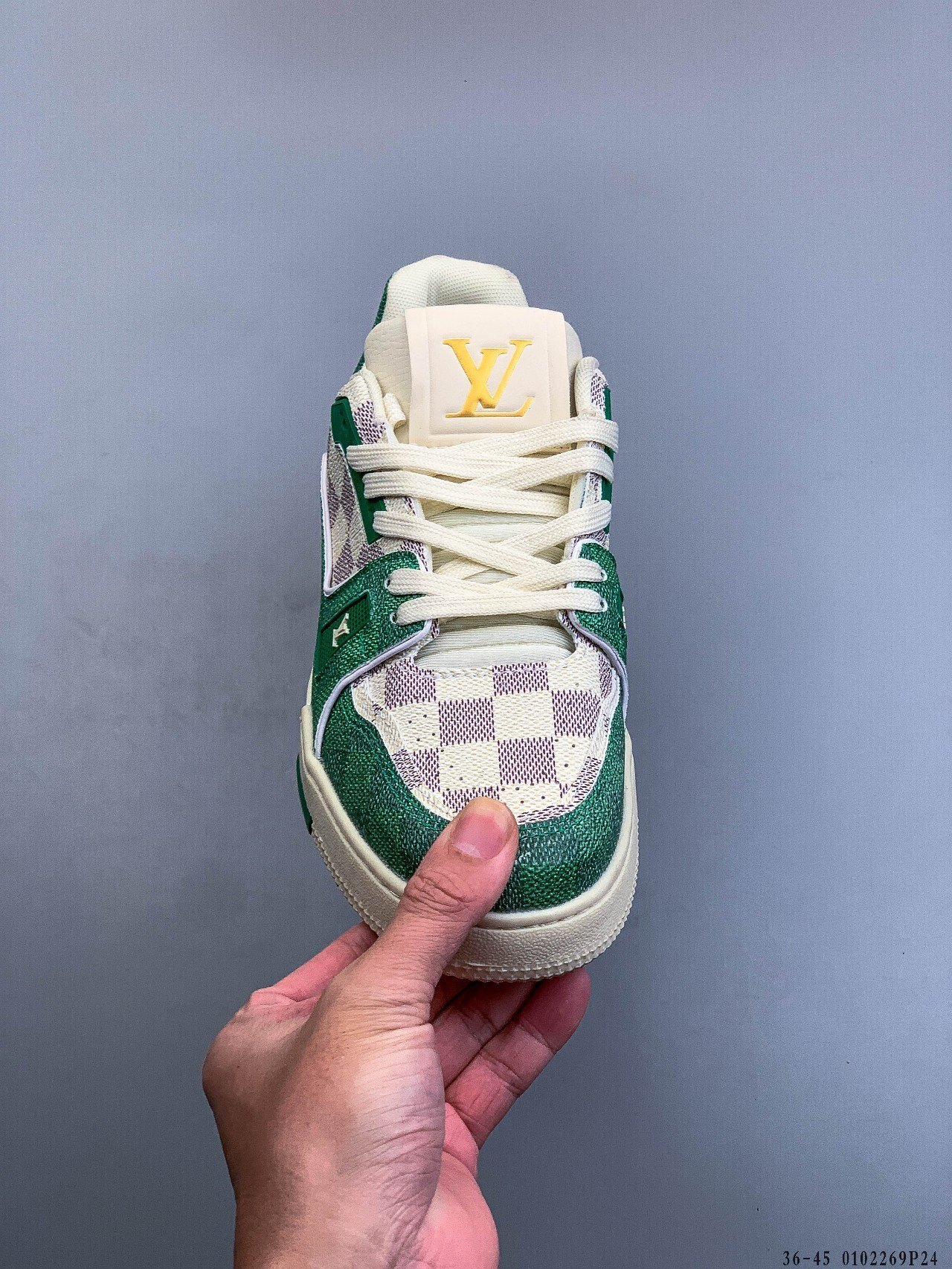 56$ Louis Vuitton LV Trainer Maxi Size 36-45 228420 QT1650 gallery