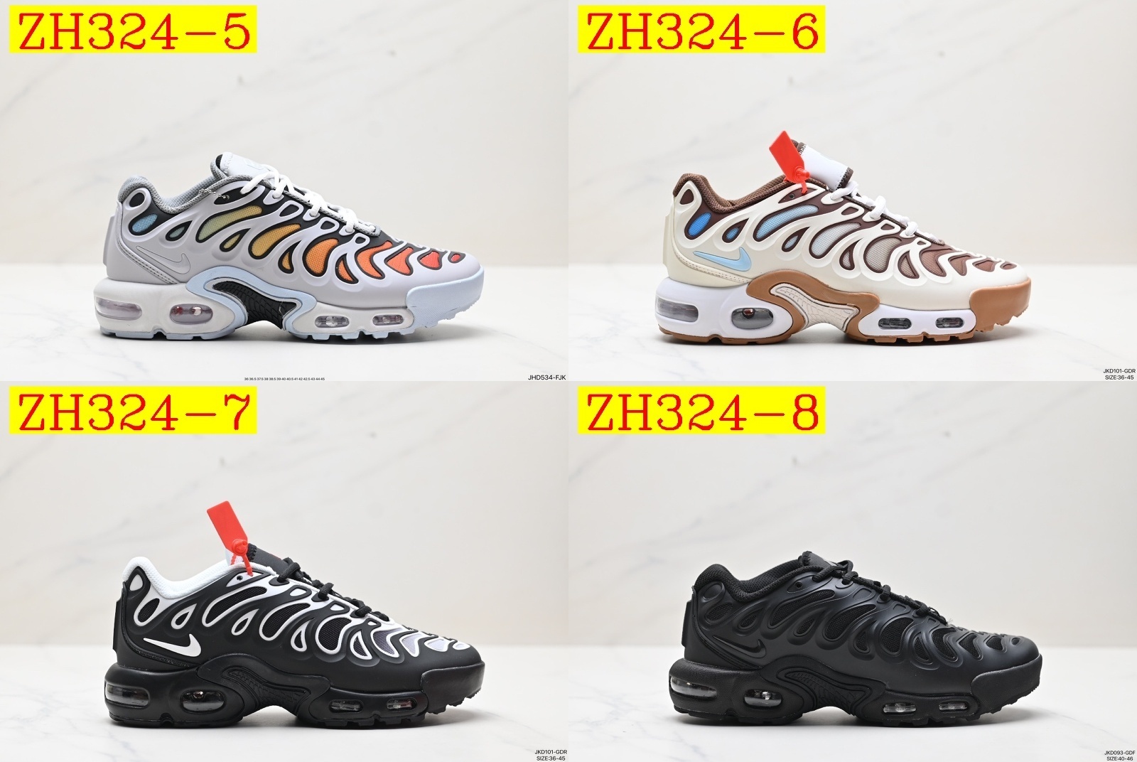 56$ NIKE AIR MAX PLUS DRIFT TPUS size 36-45 All Colors 1 431260 ZH324 gallery