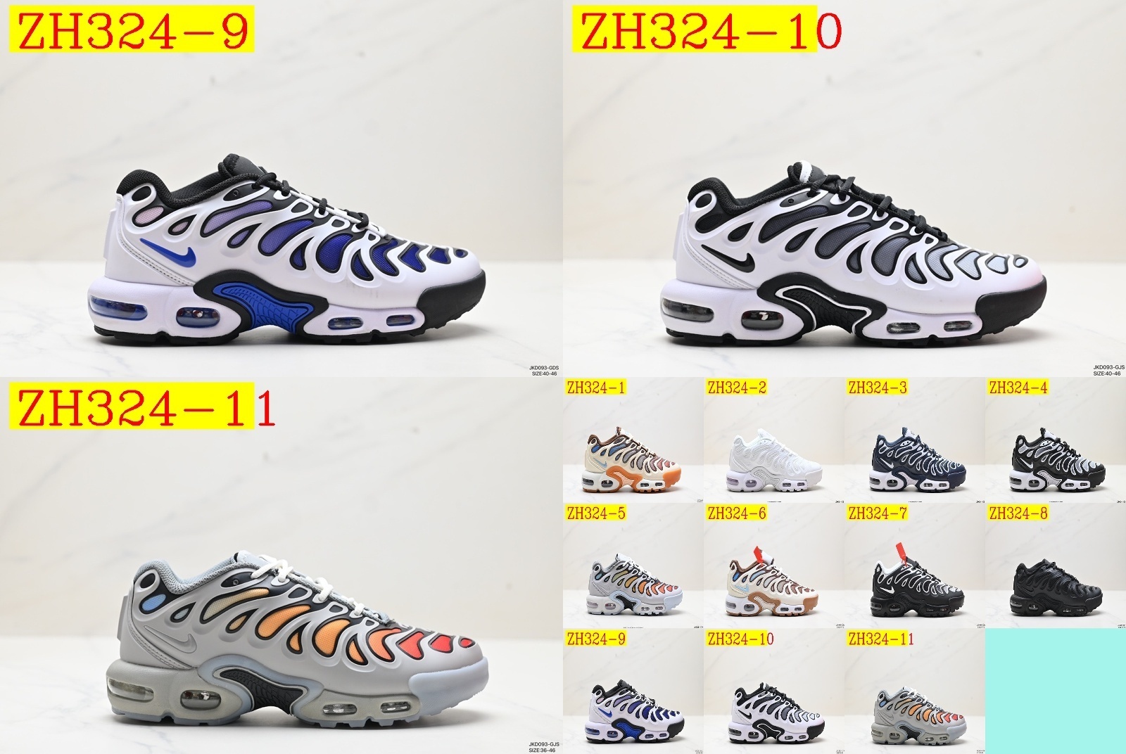 56$ NIKE AIR MAX PLUS DRIFT TPUS size 36-45 All Colors 1 431260 ZH324 gallery