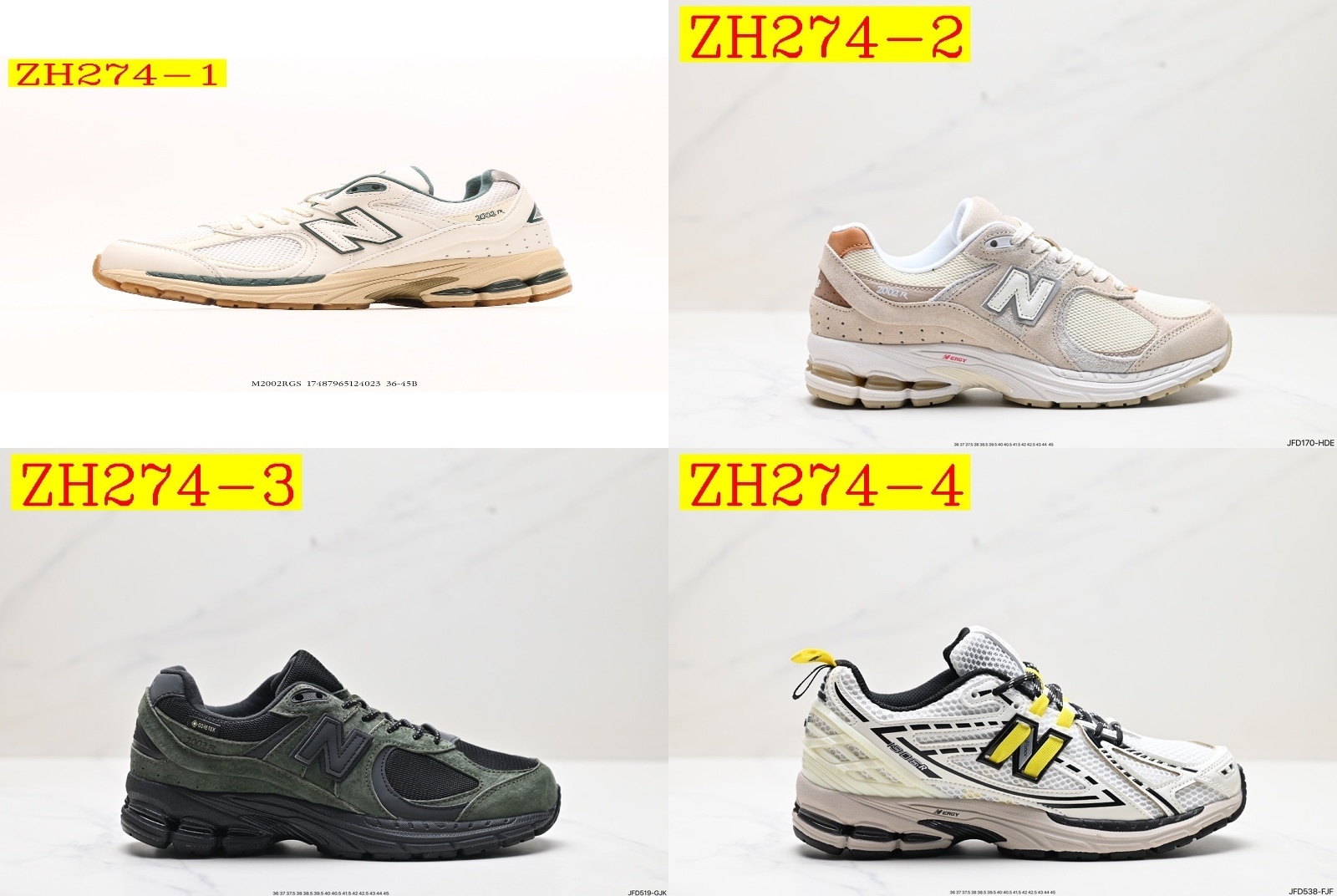 56$ New Balance 2002 size 36-45 All Colors 1 734010 ZH274 gallery