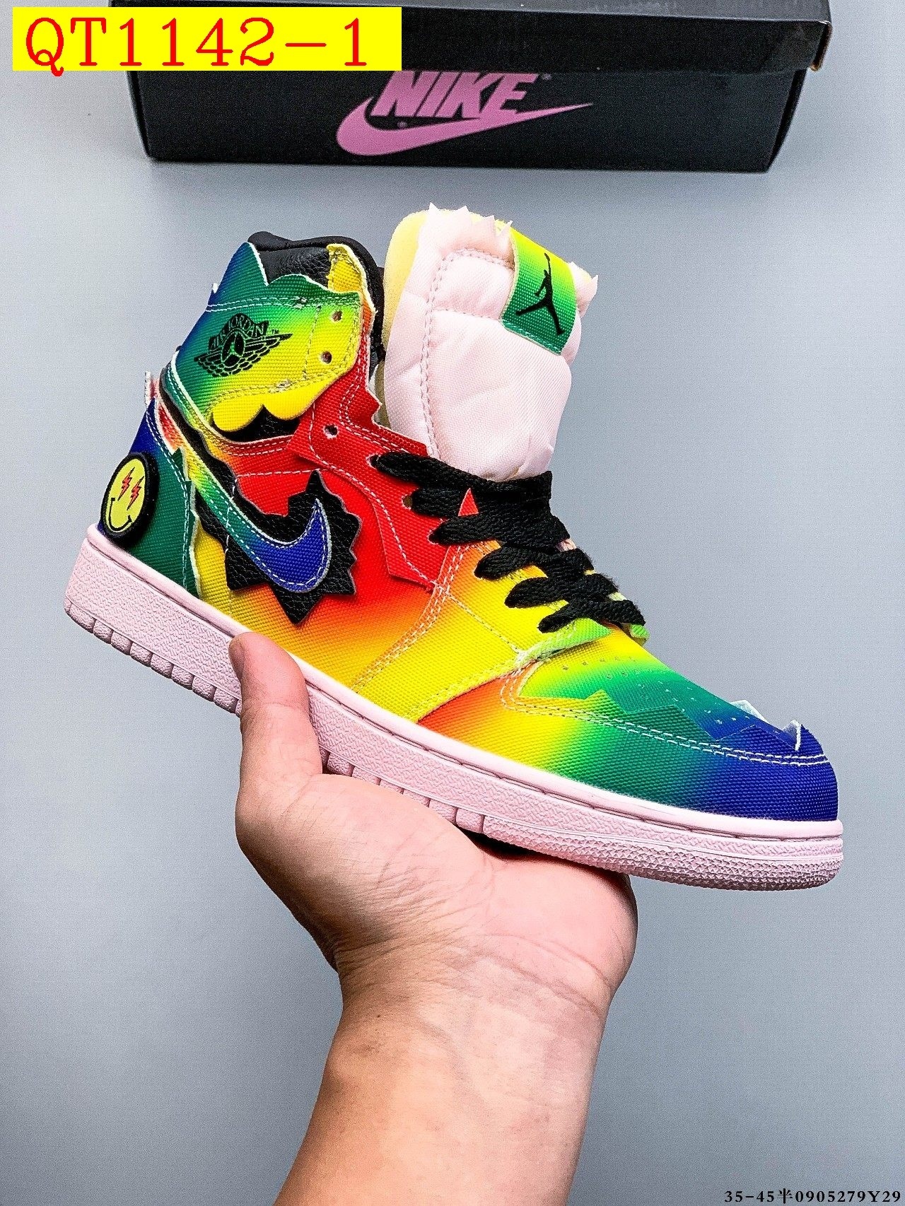 56$ Nike Air Jordan 1 High AJ1 x JBalvin 027900 QT1142 gallery