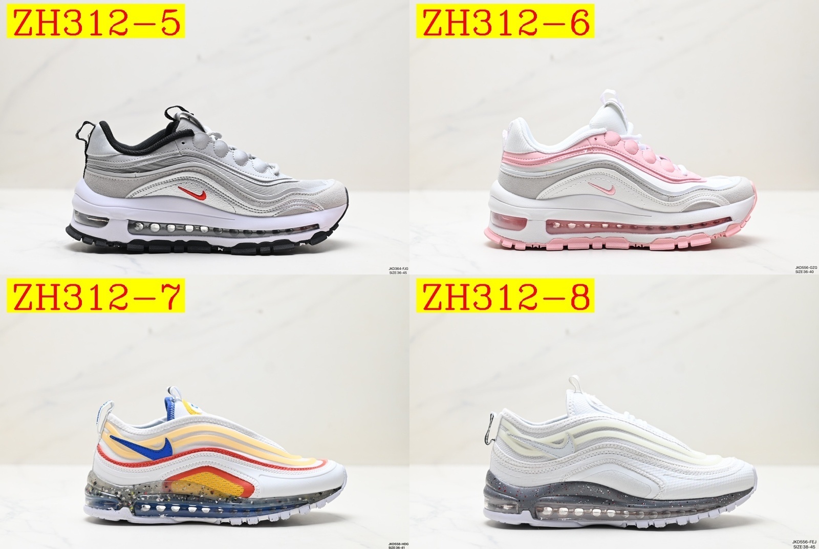 56$ Nike Air Max 97 size 36-45 All Colors 1 724850 ZH312 gallery