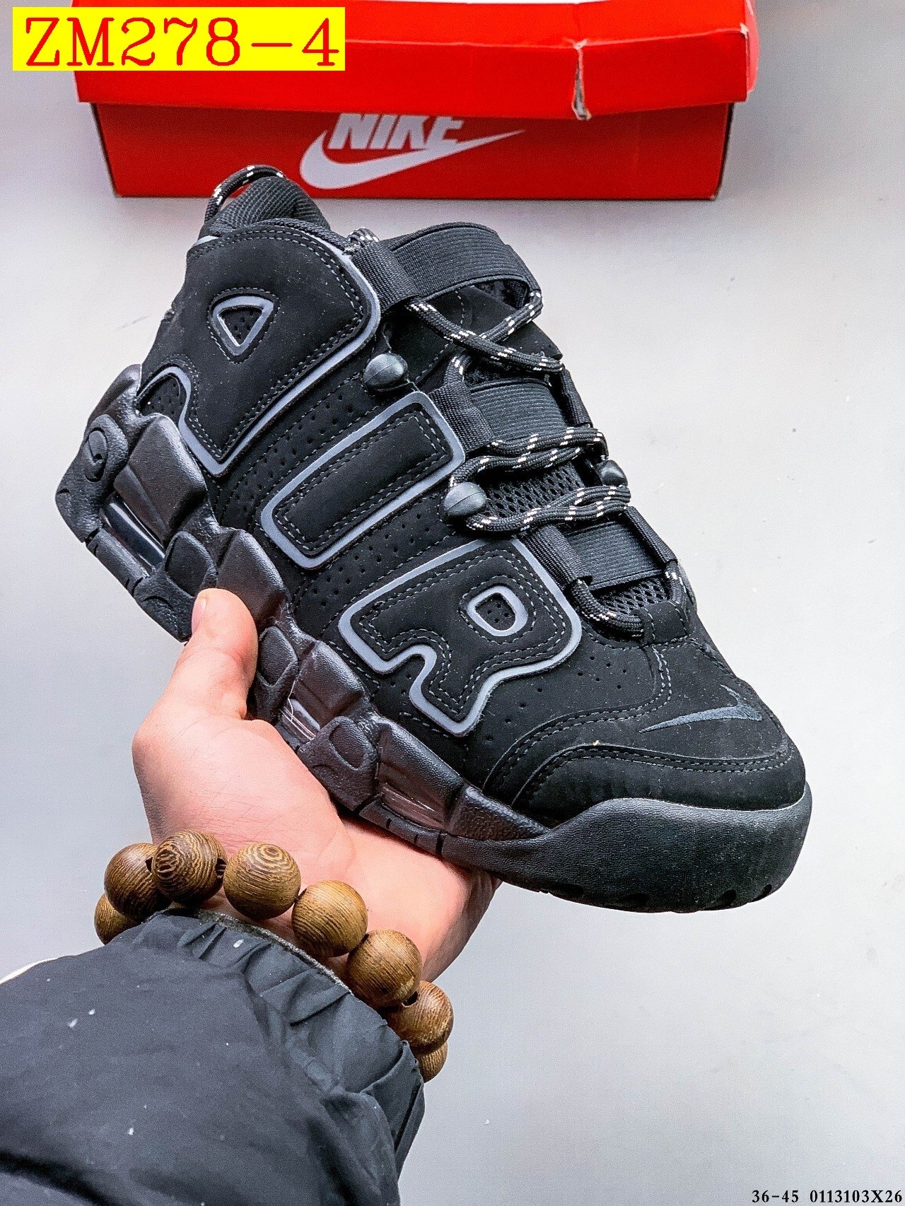 56$ Nike Air More Uptempo Size 36-45 629680 ZM278 gallery