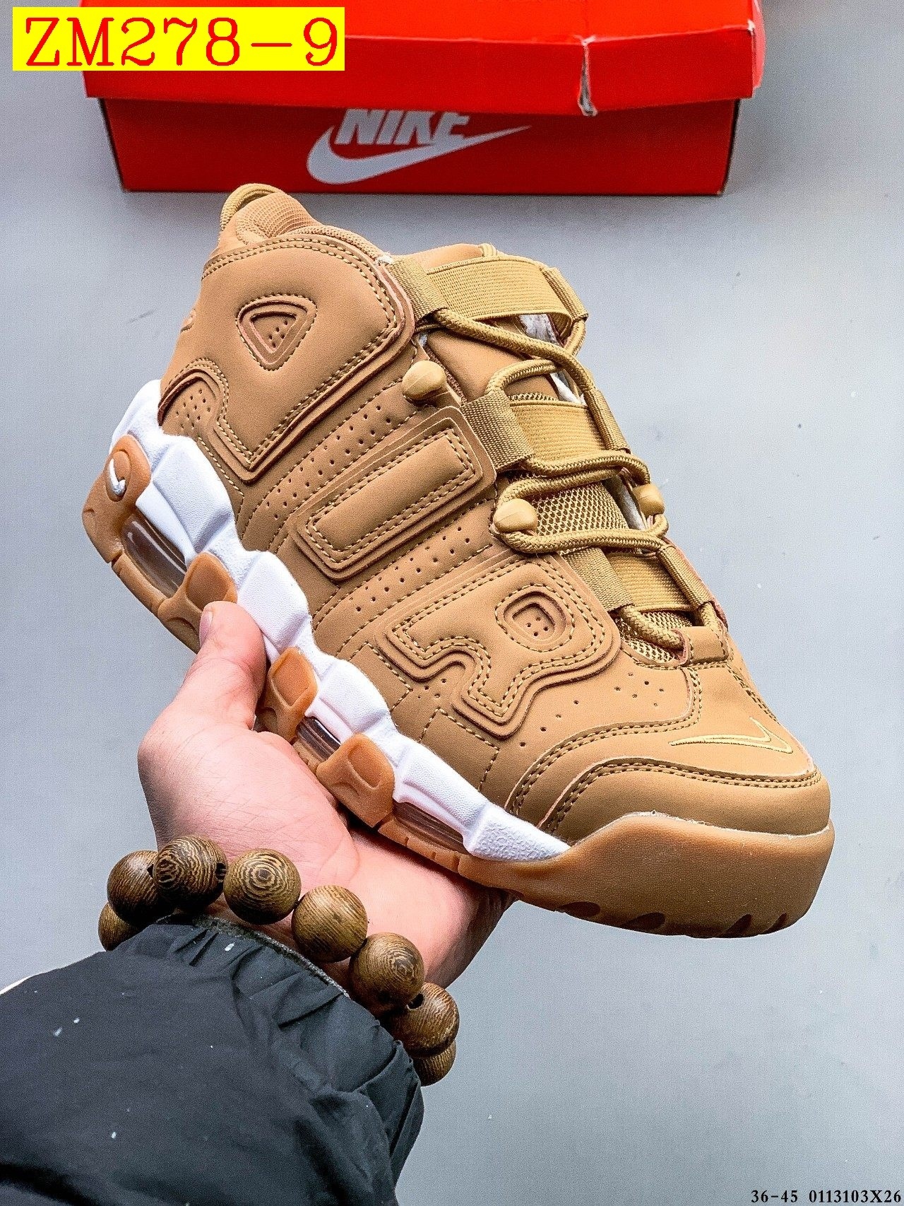 56$ Nike Air More Uptempo Size 36-45 629680 ZM278 gallery