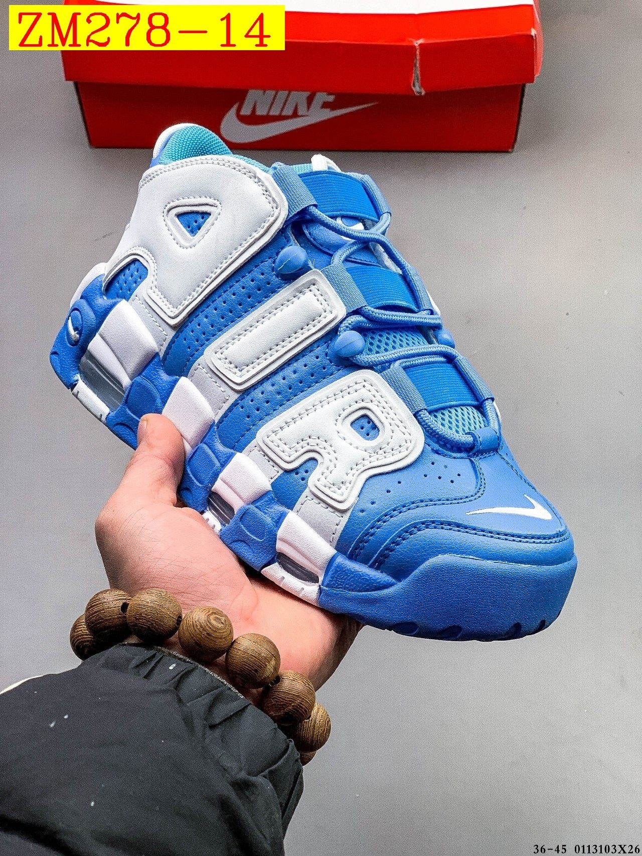 56$ Nike Air More Uptempo Size 36-45 629680 ZM278 gallery