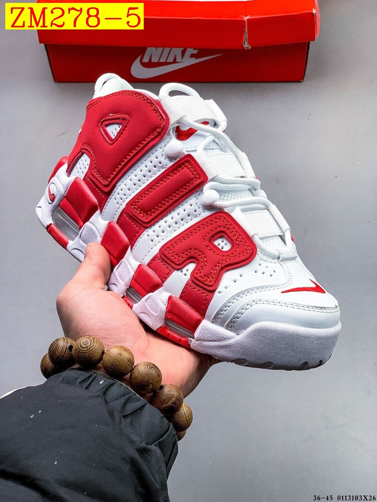 56$ Nike Air More Uptempo Size 36-45 629680 ZM278 gallery
