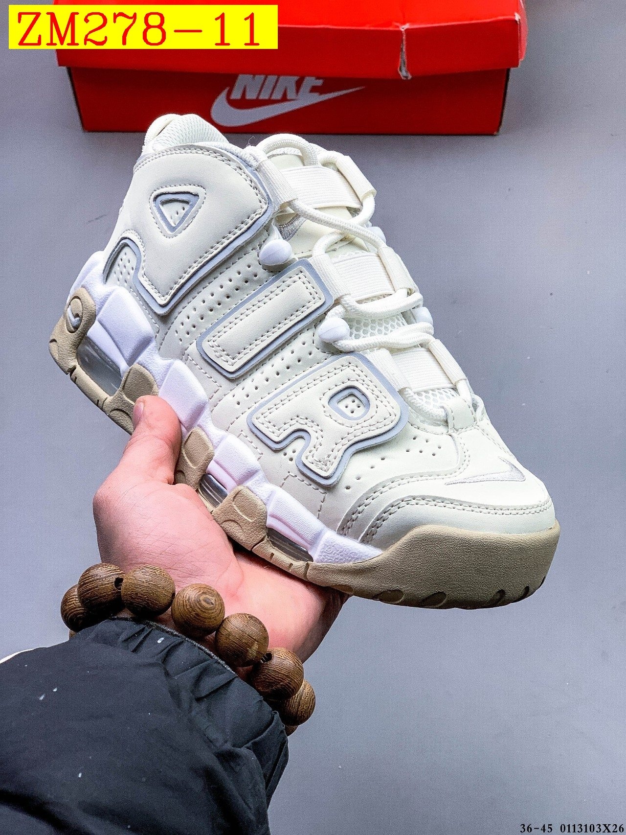56$ Nike Air More Uptempo Size 36-45 629680 ZM278 gallery