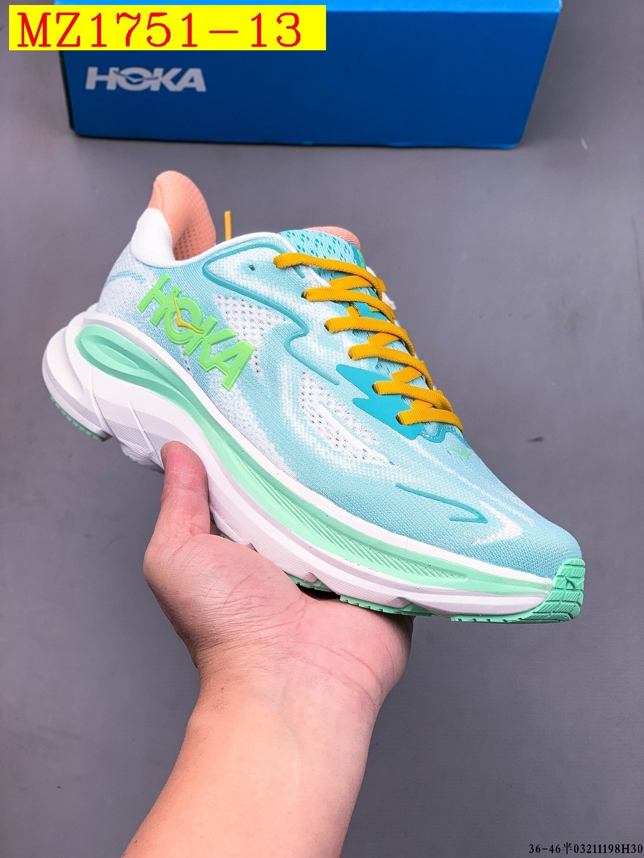 56$ Top Quality HOKA ONE ONE Clifton 10 size 36-45 132030 MZ1751 gallery