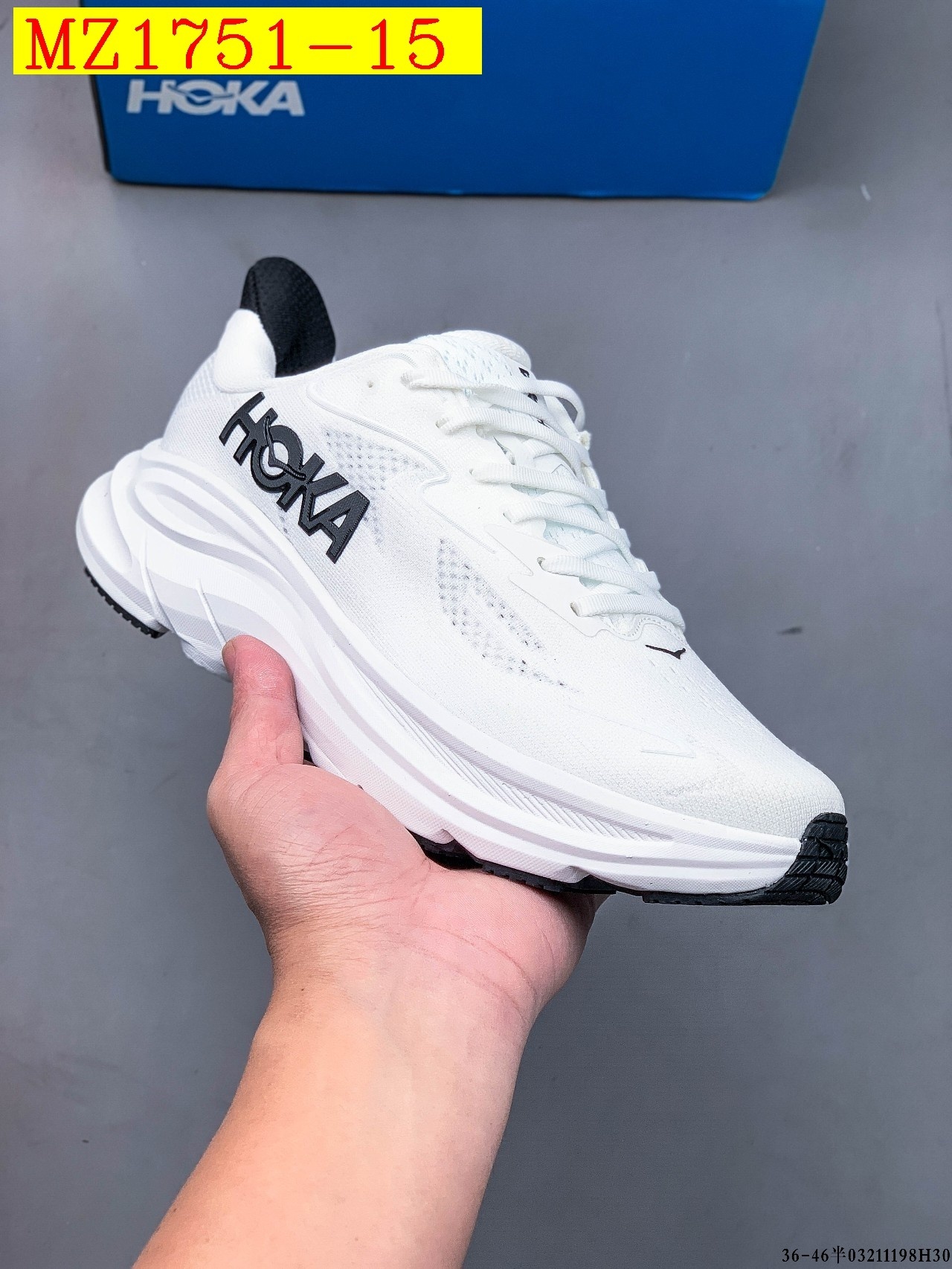 56$ Top Quality HOKA ONE ONE Clifton 10 size 36-45 132030 MZ1751 gallery