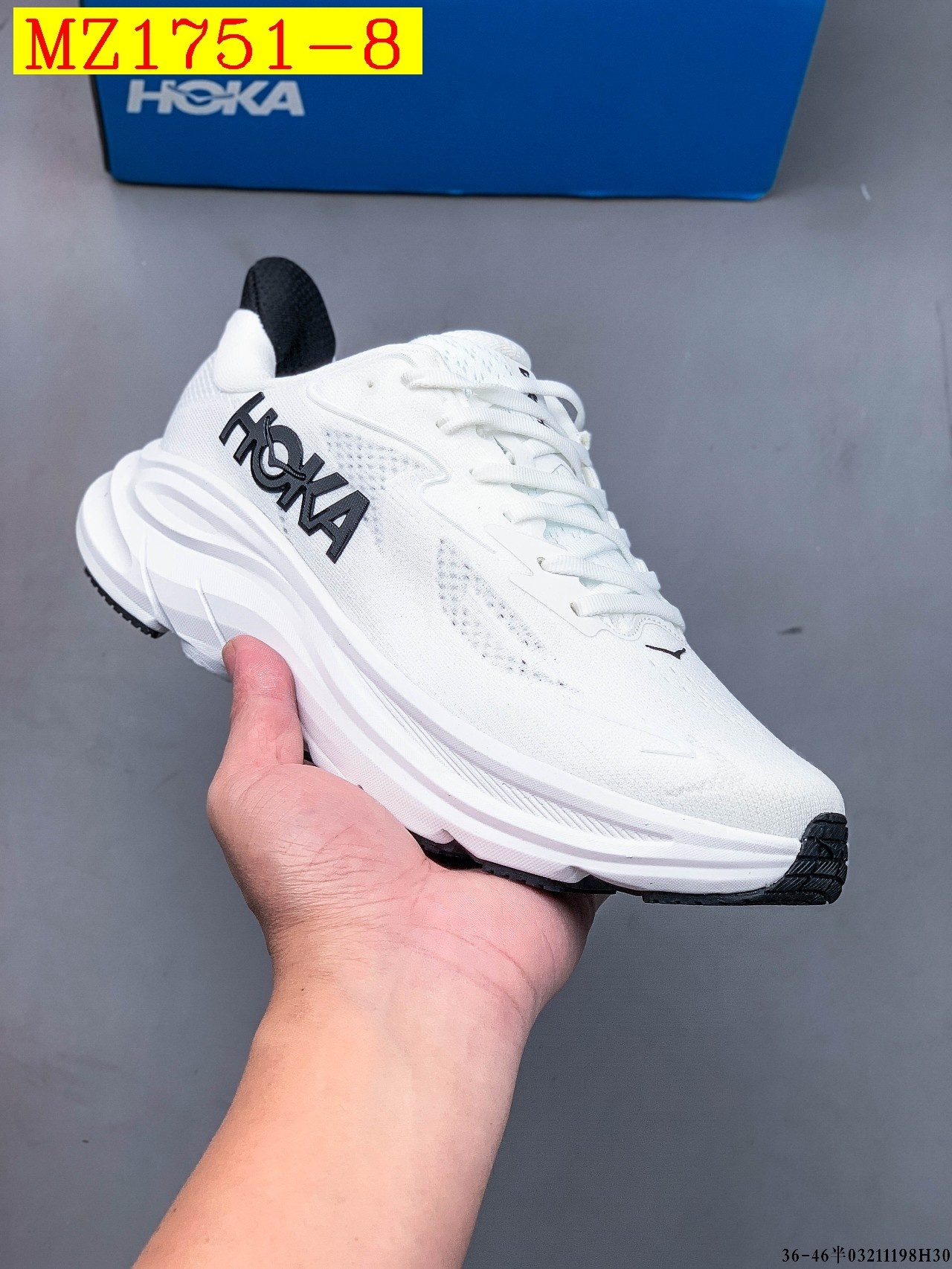 56$ Top Quality HOKA ONE ONE Clifton 10 size 36-45 132030 MZ1751 gallery