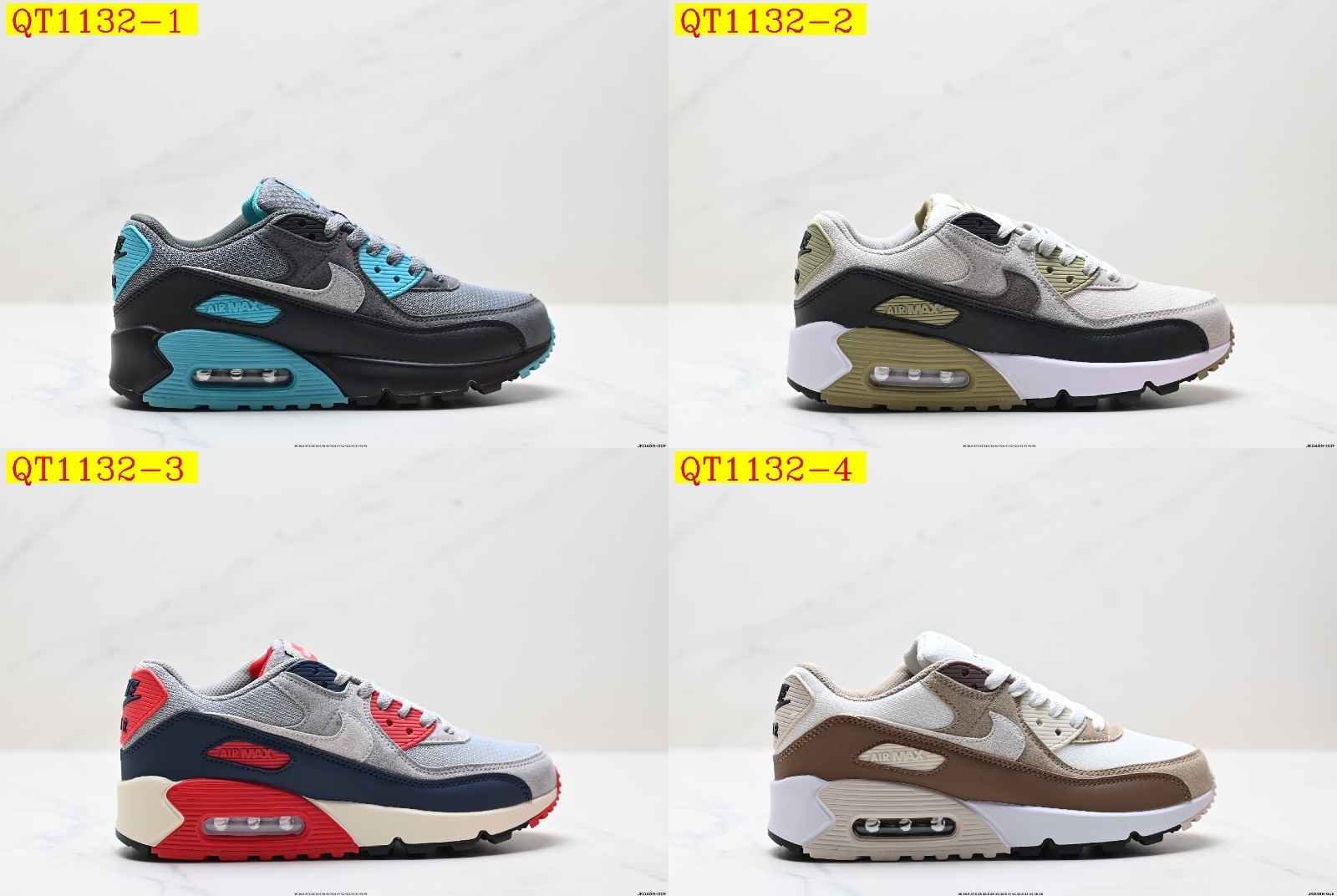 56$ Top Quality Nike Air Max 90 Size 36-46 half 826850 QT1132 gallery