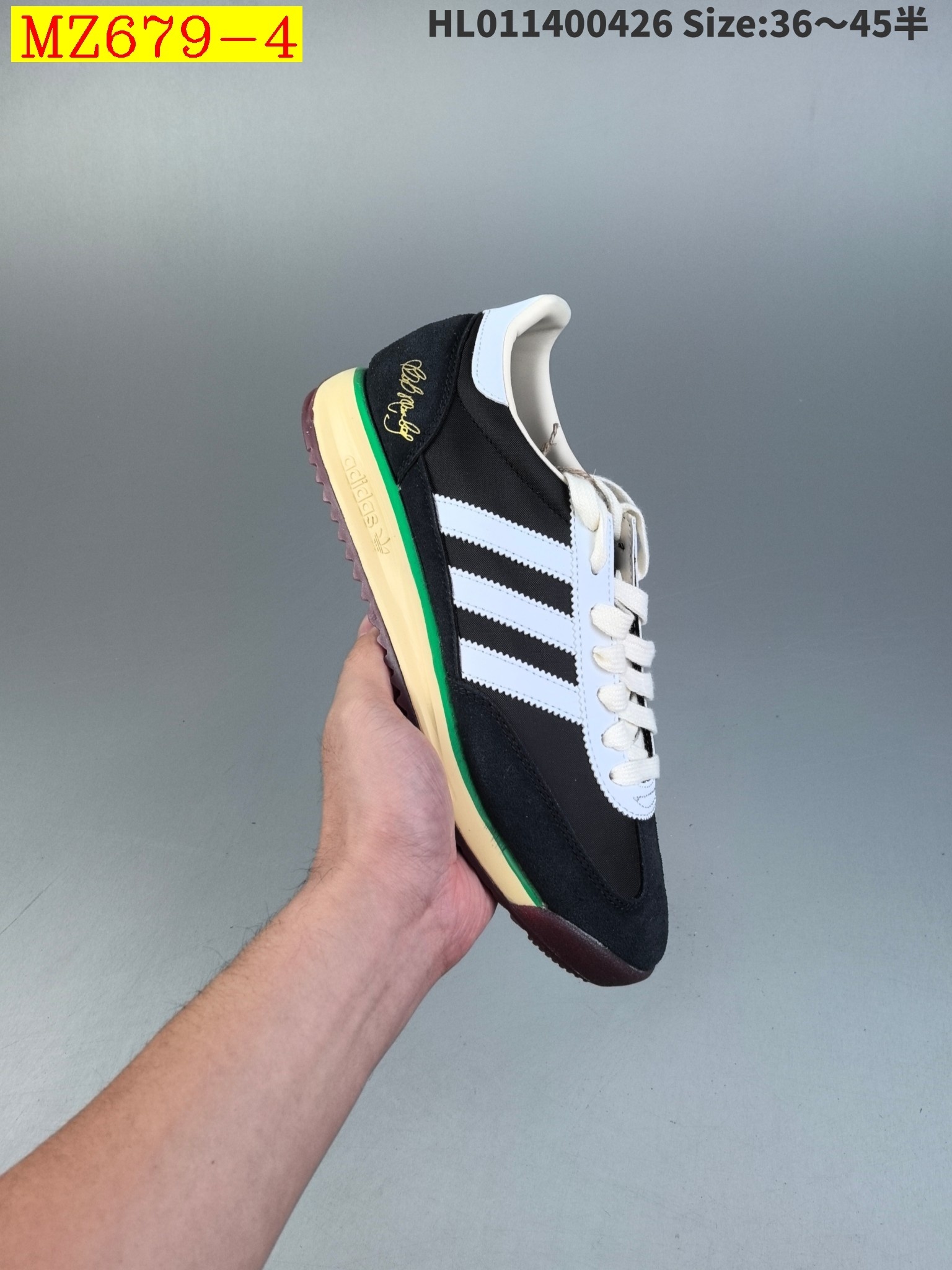 56$ adidas originals SL 72 RTN half size 36-45 429880 MZ679 gallery