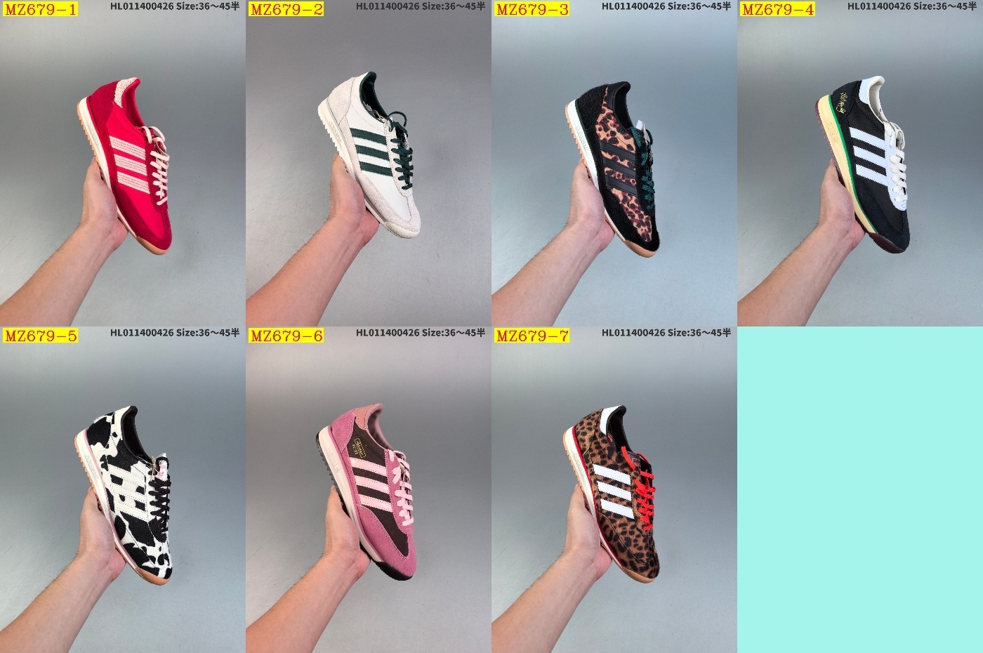 56$ adidas originals SL 72 RTN half size 36-45 429880 MZ679 gallery