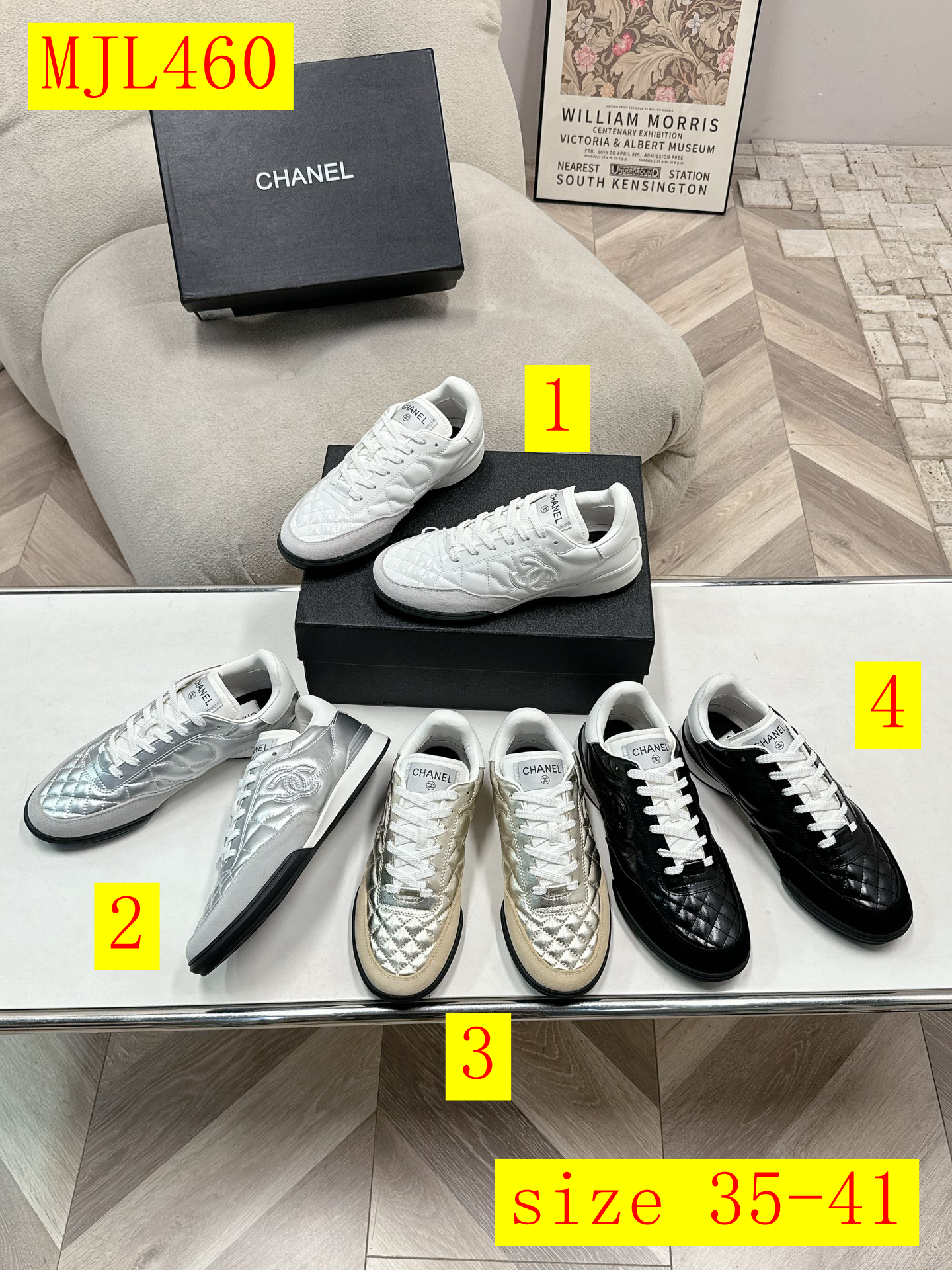 56$ dh CHANEL size 35-41 63519035965 MJL460 gallery