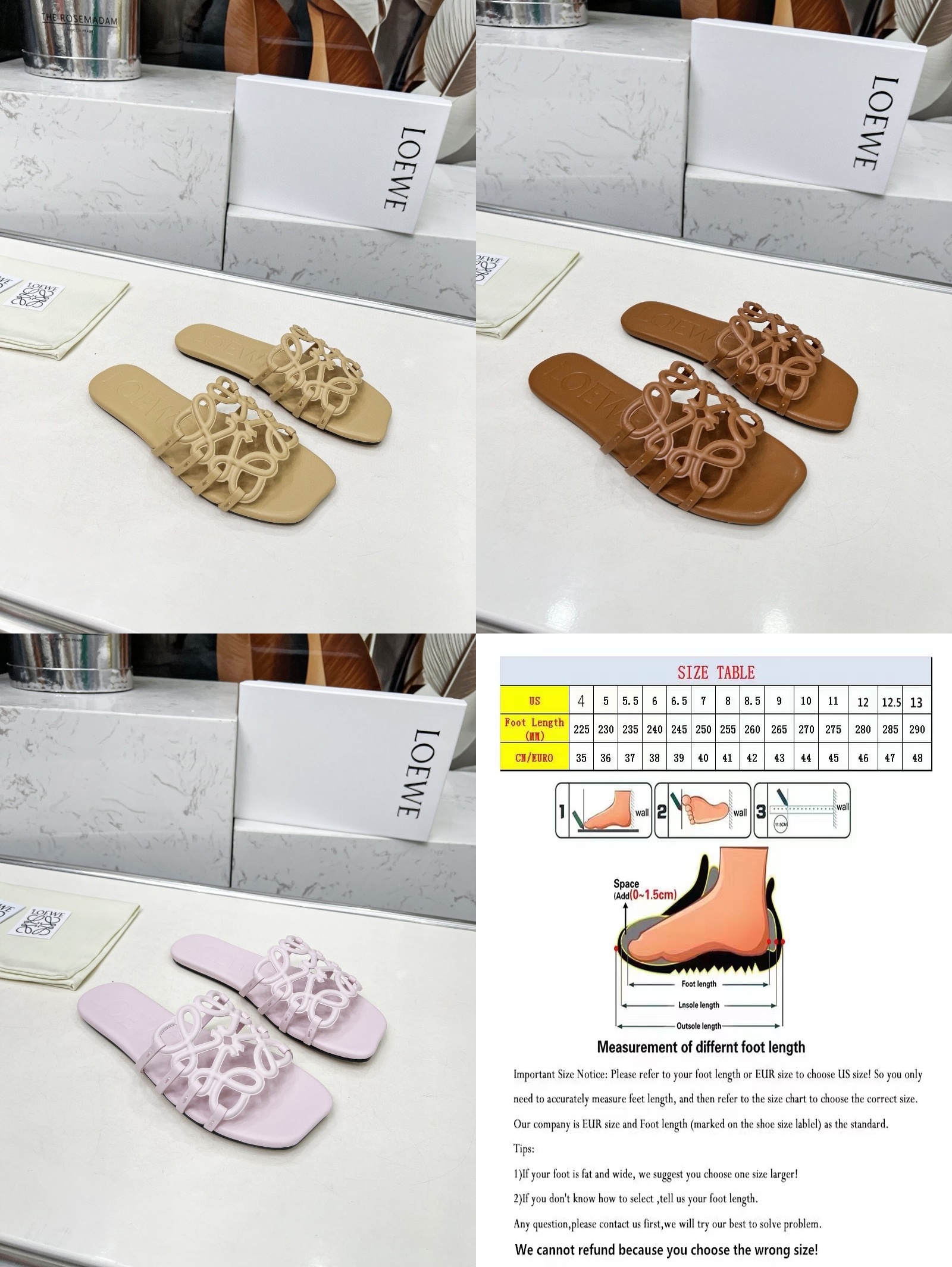 56$ dh LOEWE 2025SS size 35-43 53241035964 MJL678 gallery