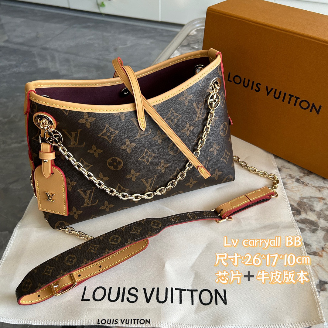 56$ dh LV carryall bb Shoulder bag size 26x17x10 cm 53231035962 DX468 gallery