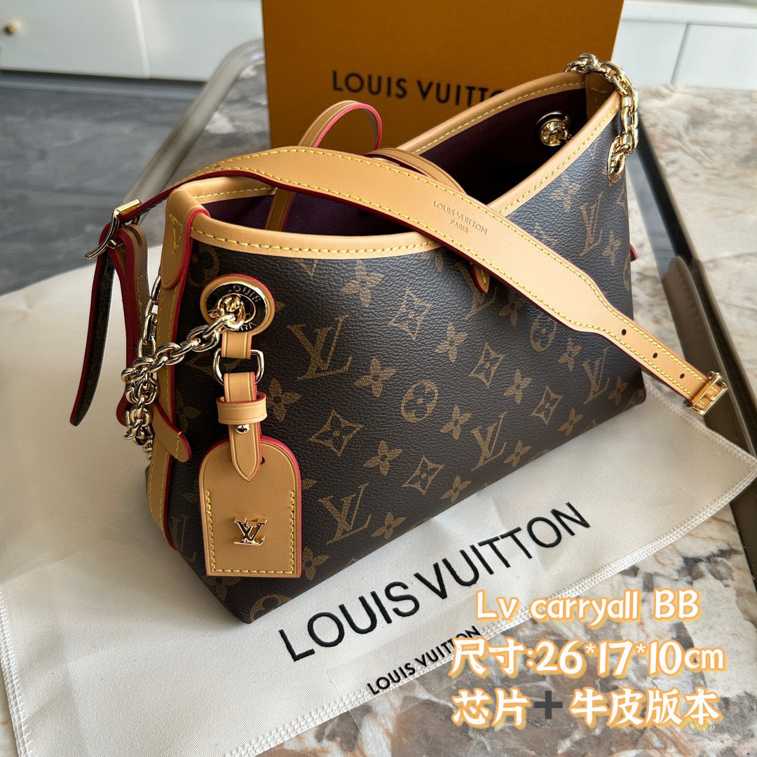 56$ dh LV carryall bb Shoulder bag size 26x17x10 cm 53231035962 DX468 gallery