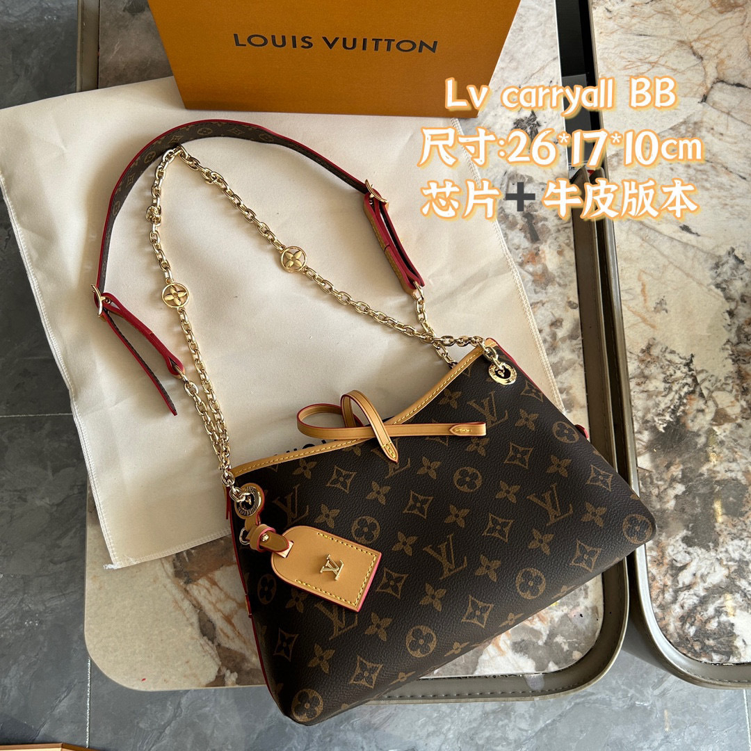 56$ dh LV carryall bb Shoulder bag size 26x17x10 cm 53231035962 DX468 gallery