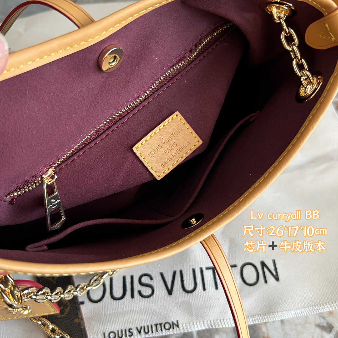 56$ dh LV carryall bb Shoulder bag size 26x17x10 cm 53231035962 DX468 gallery
