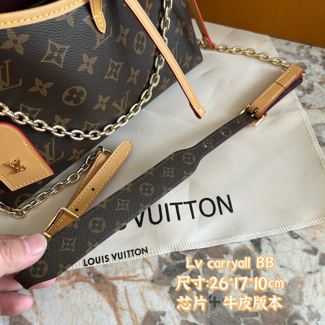 56$ dh LV carryall bb Shoulder bag size 26x17x10 cm 53231035962 DX468 gallery