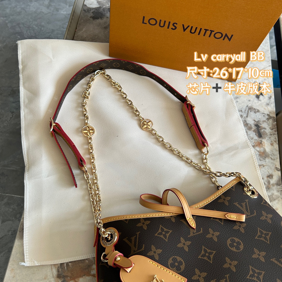 56$ dh LV carryall bb Shoulder bag size 26x17x10 cm 53231035962 DX468 gallery