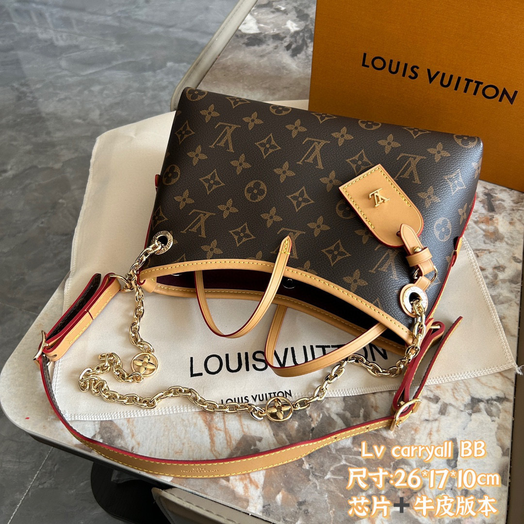 56$ dh LV carryall bb Shoulder bag size 26x17x10 cm 53231035962 DX468 gallery